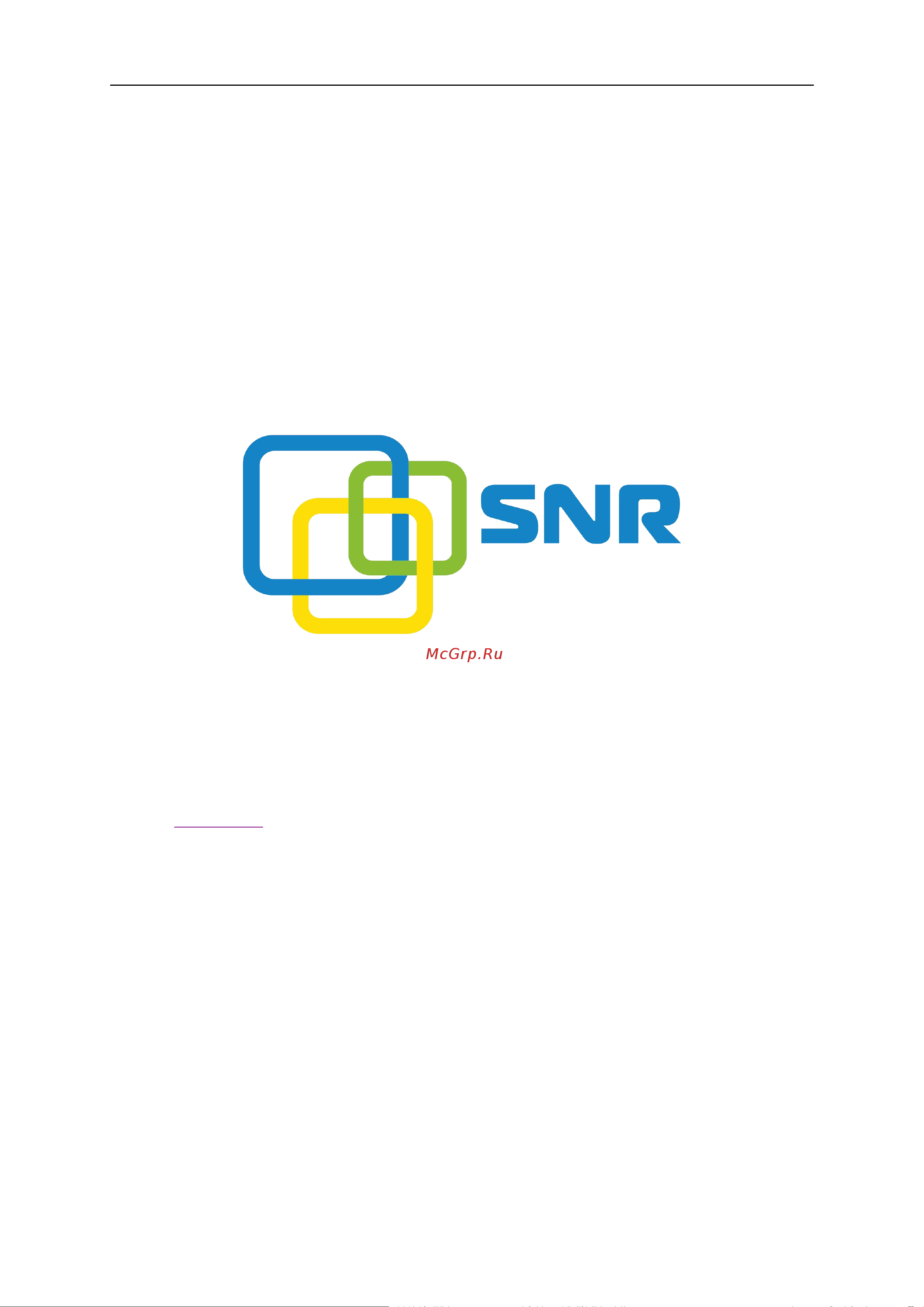 SNR VG-1000-8S Руководство пользователя онлайн