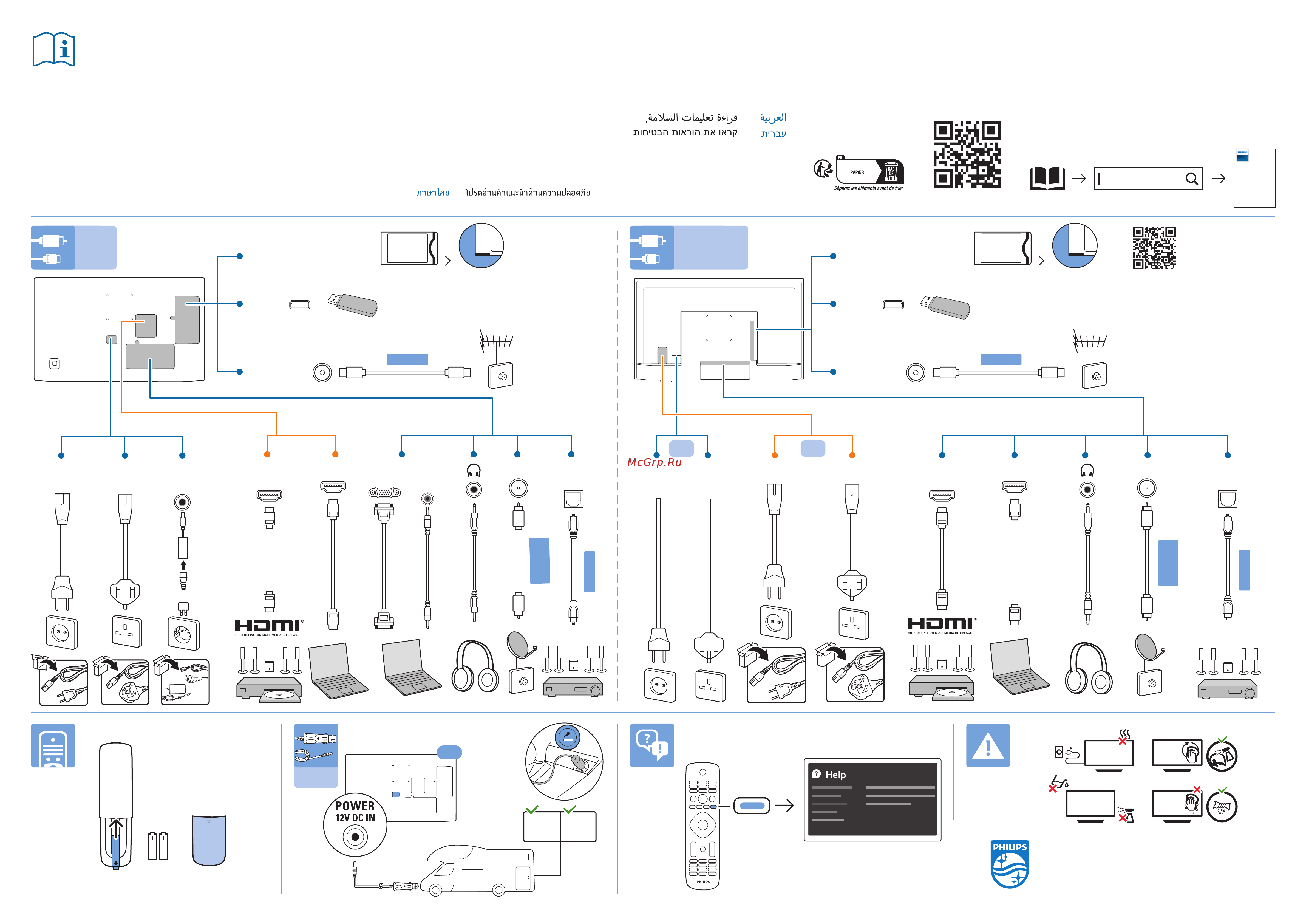Philips 32PHS5507 [2/2] Www philips com tvsupport