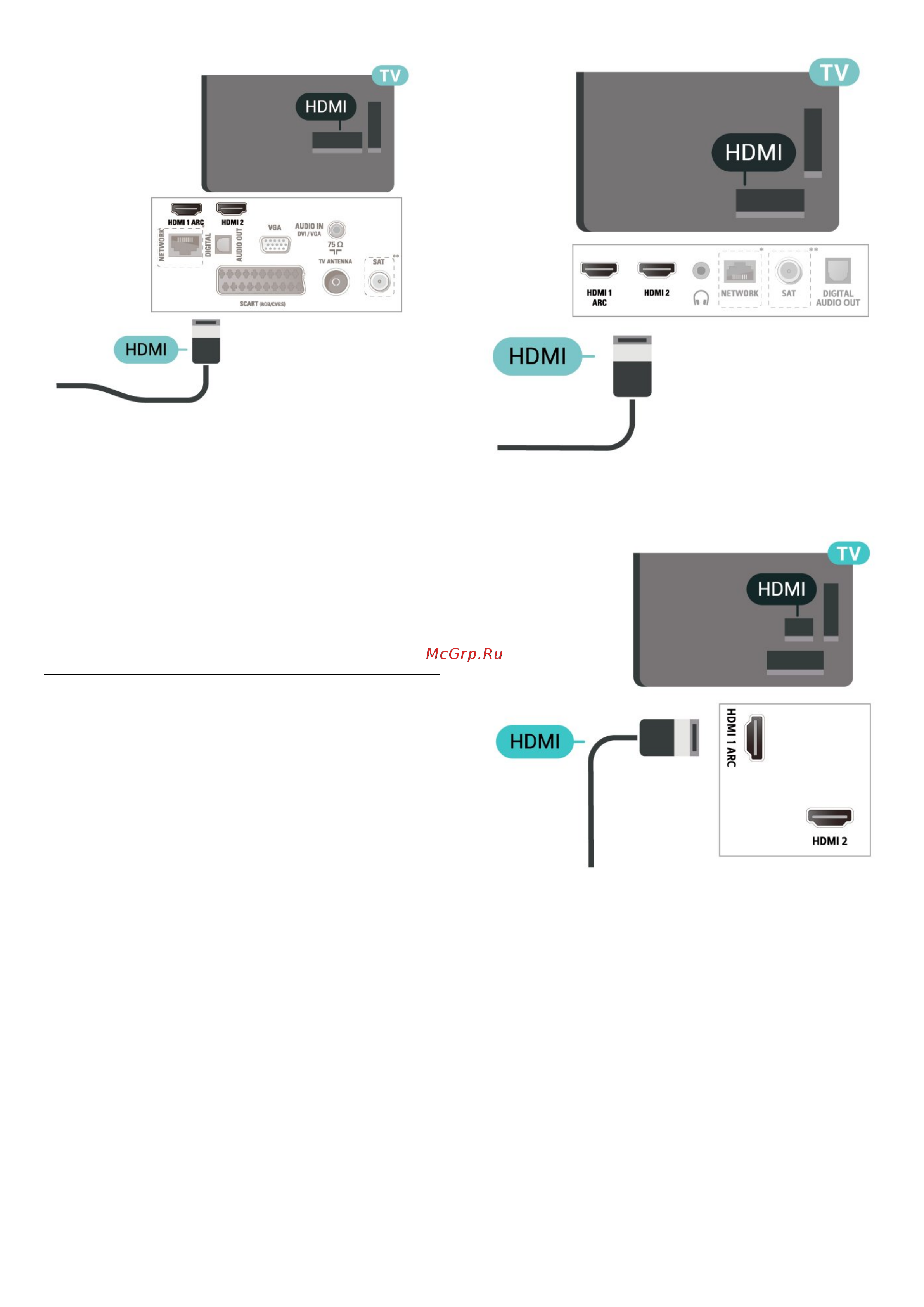 Philips 32PHS5507/60 [17/70] Hdmi для моделей серий 5505 5525 5535 5605 24 5507 5527 5537