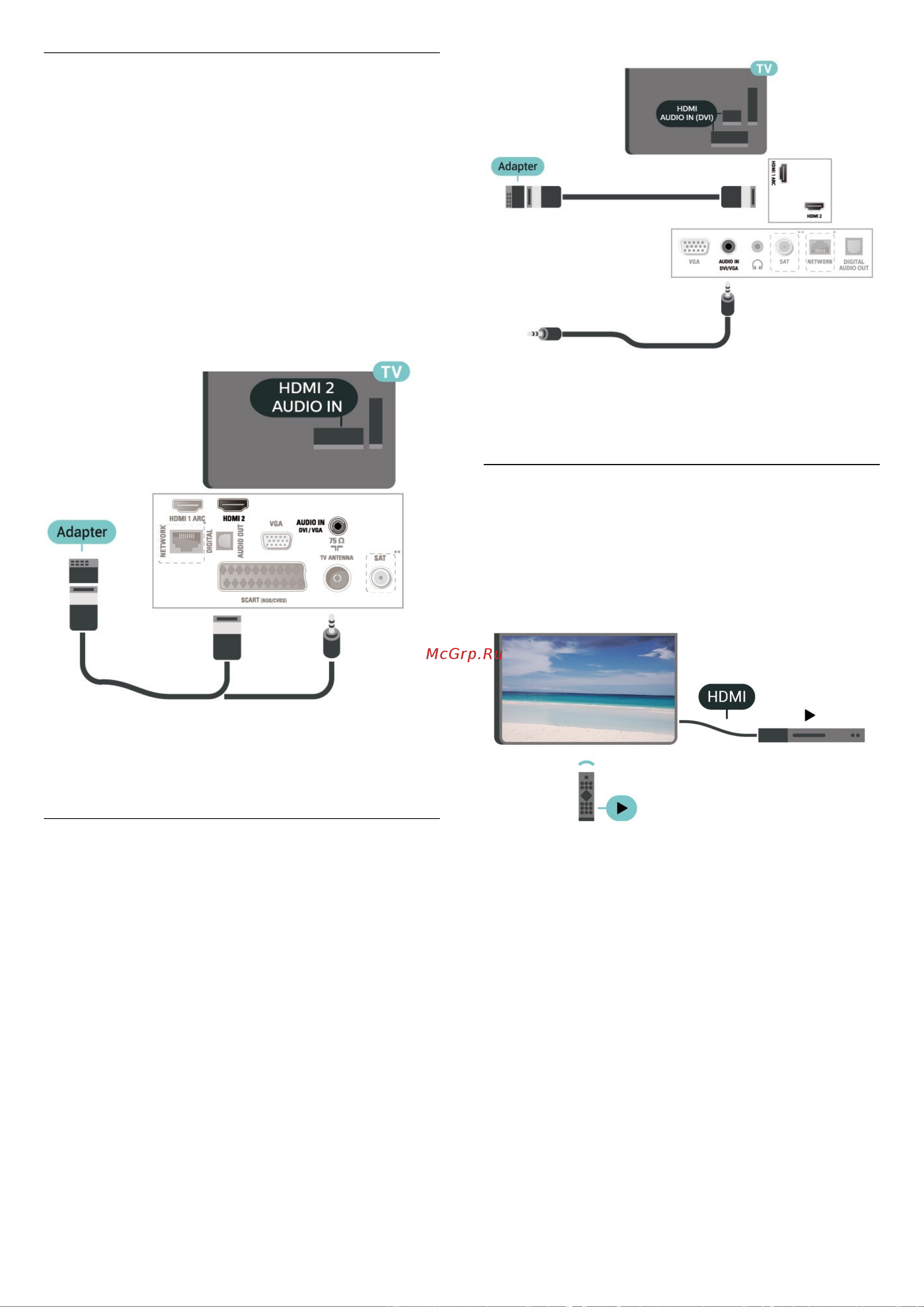 Philips 32PHS5507/60 [18/70] Hdmi dvi для моделей серий 4304 4354 5304 5605 32