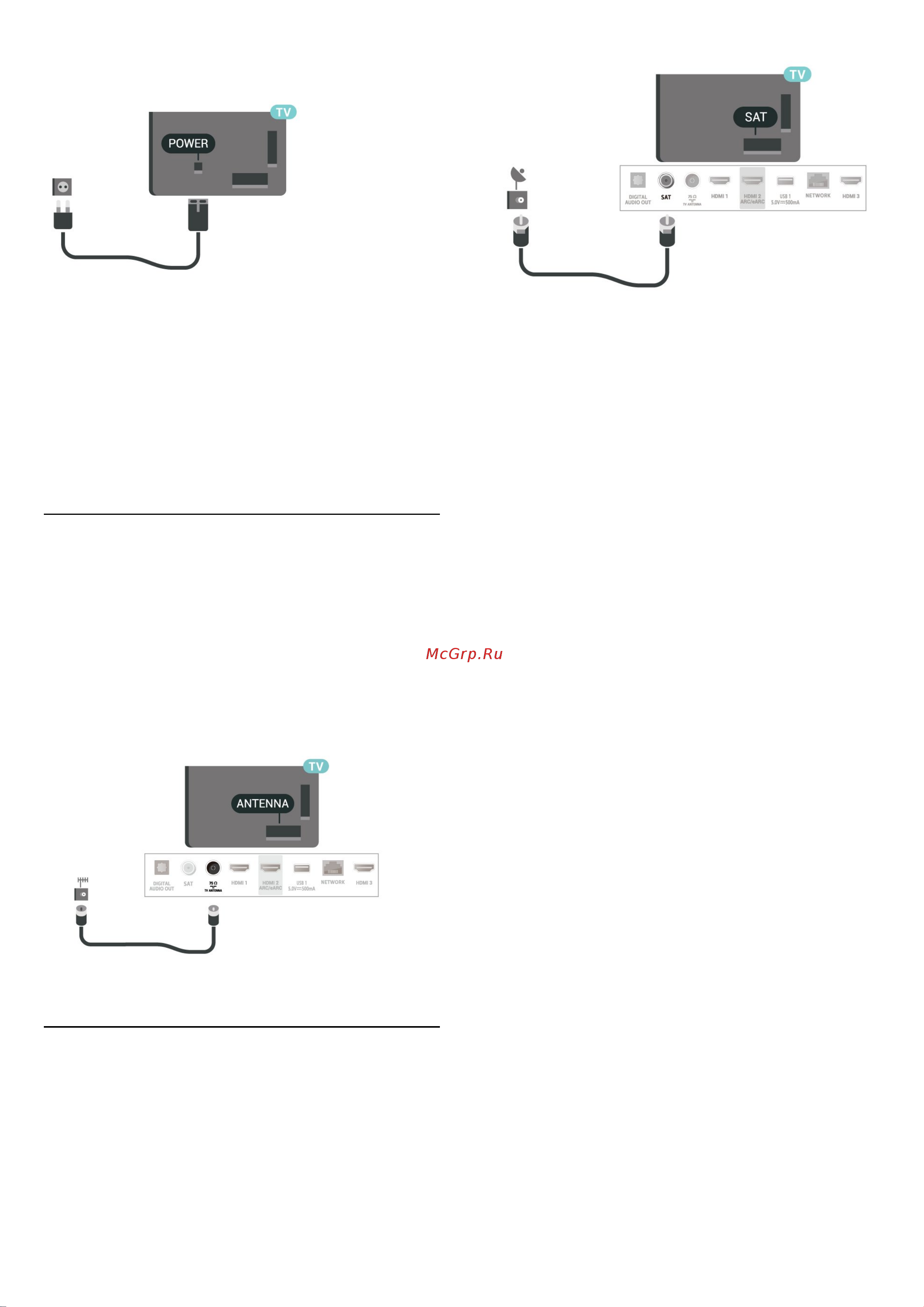 Philips 43PUS8548 [7/89] Антенный кабель