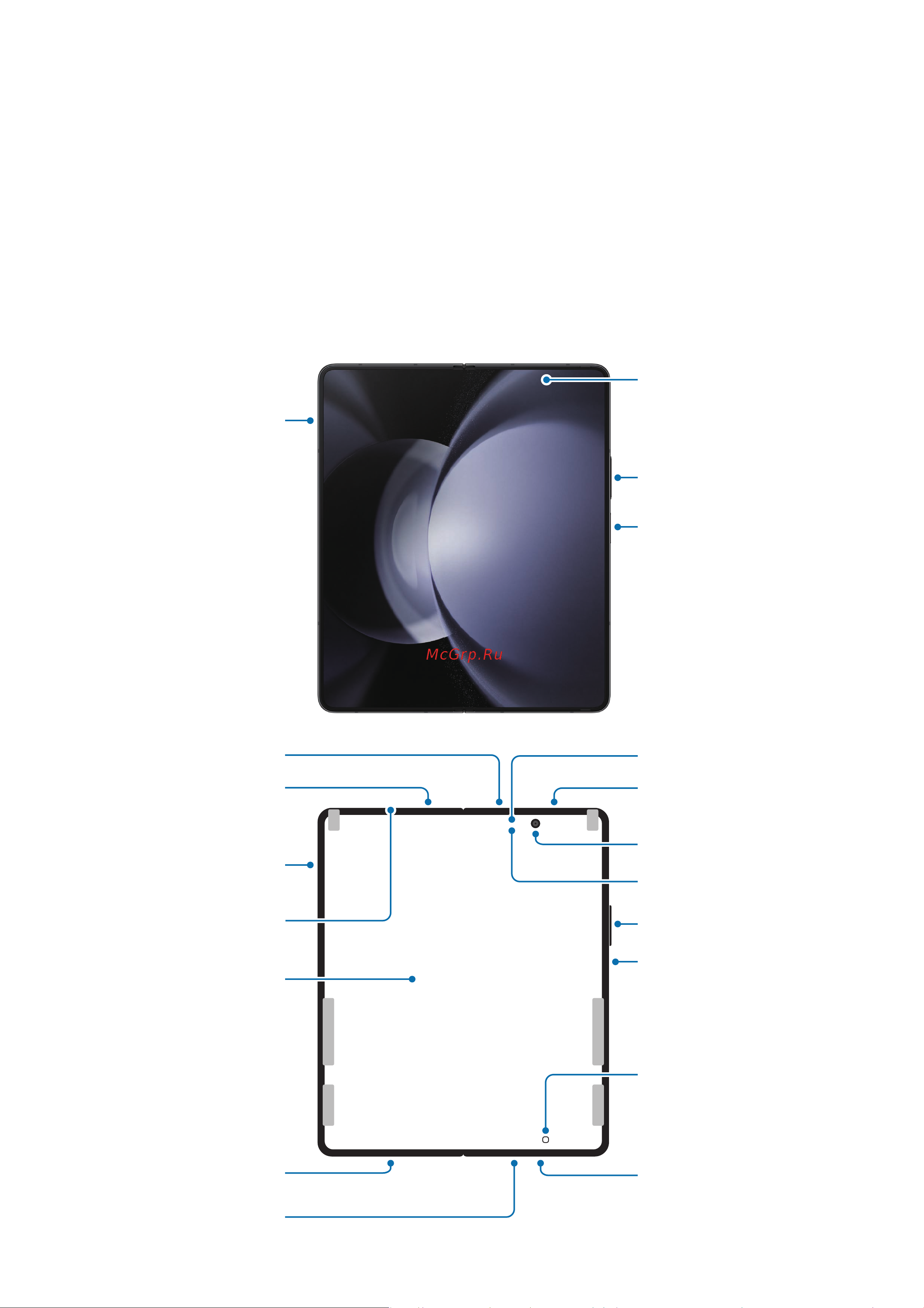 Samsung Galaxy Z Fold5 256Gb Cream (SM-F946B) [5/0] Начало работы