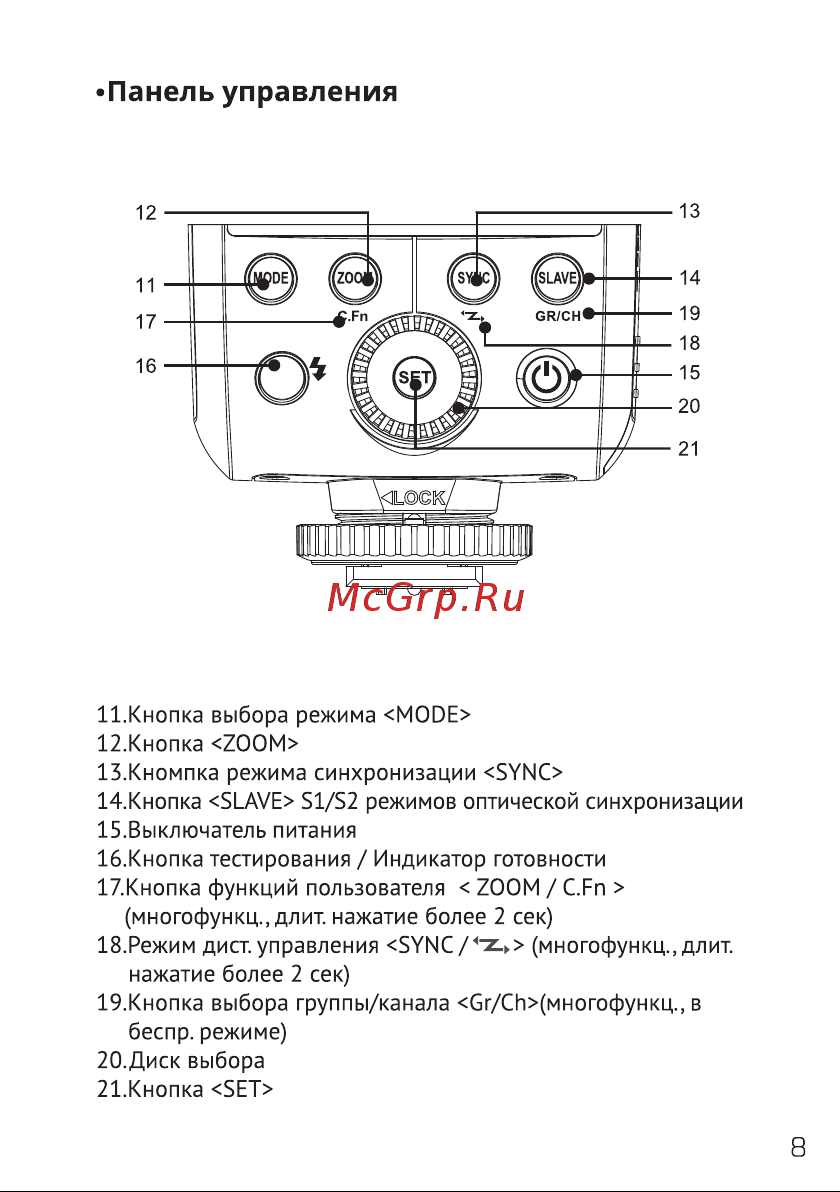 GODOX Ving V350N TTL Руководство по эксплуатации онлайн [9/42] 748068
