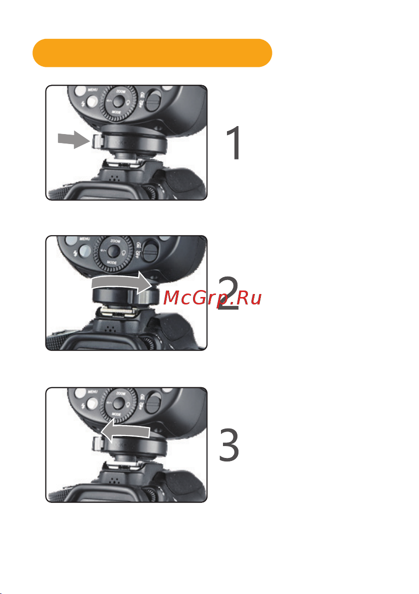 GODOX Ving V1N TTL [18/53] Установка вспышки на камеру