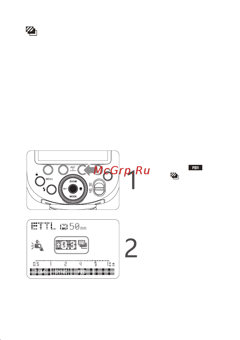 GODOX Ving V1C TTL [22/57] Feb брекетинг экспозиции при съемке со вспышкой
