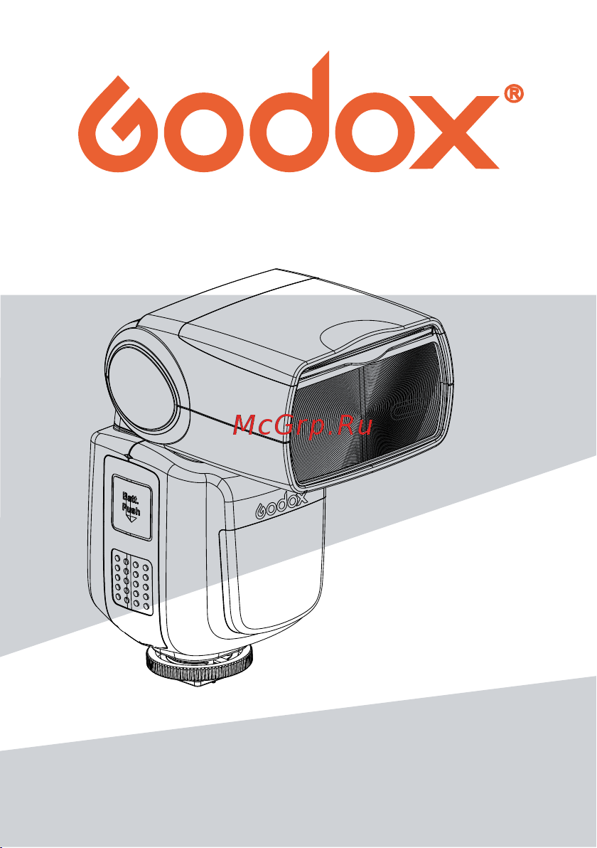 GODOX Ving V860IIS TTL Руководство по эксплуатации онлайн