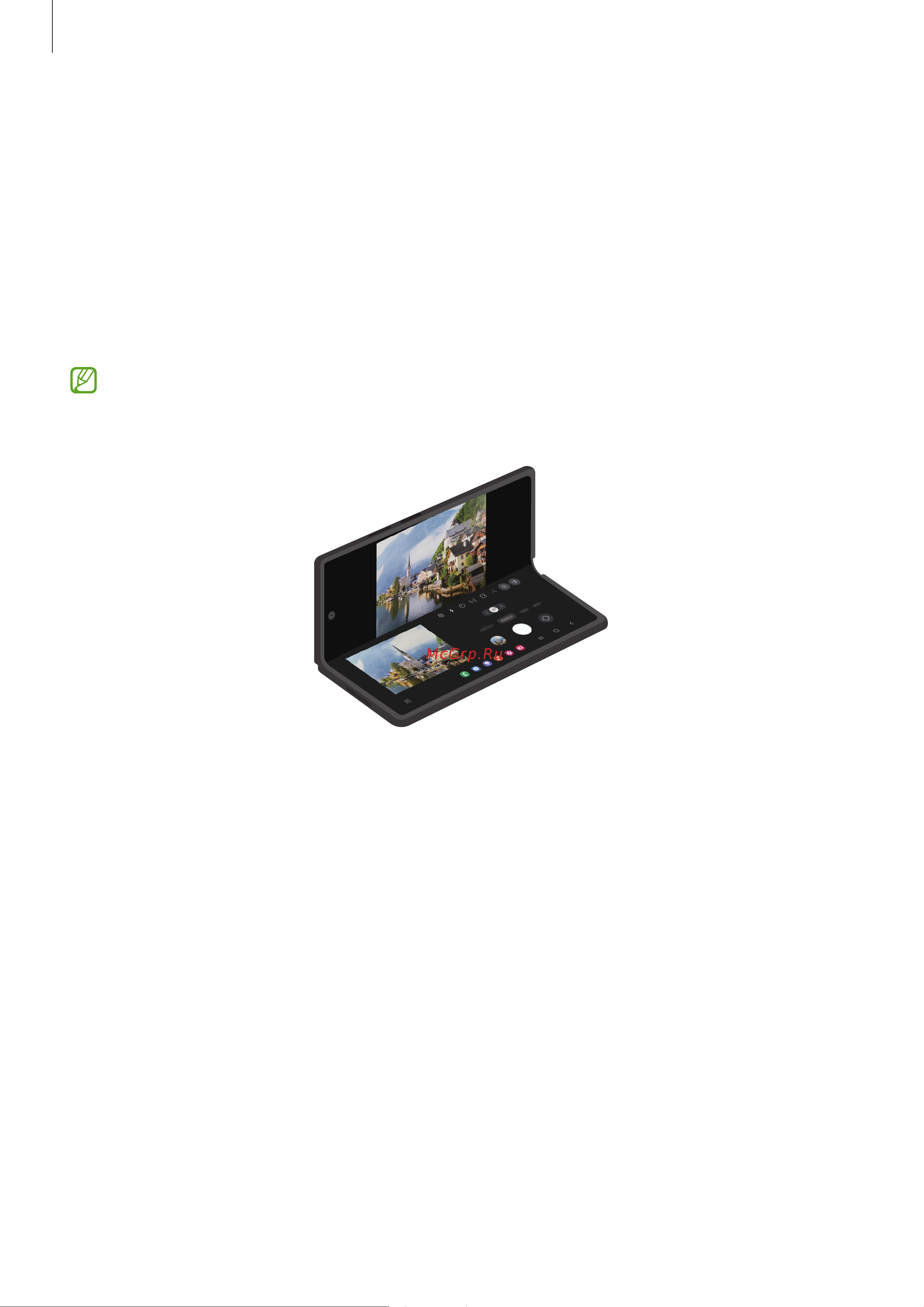 Samsung Galaxy Z Fold4 12/512GB Gray Green [35/0] Использование устройства в сложенном состоянии