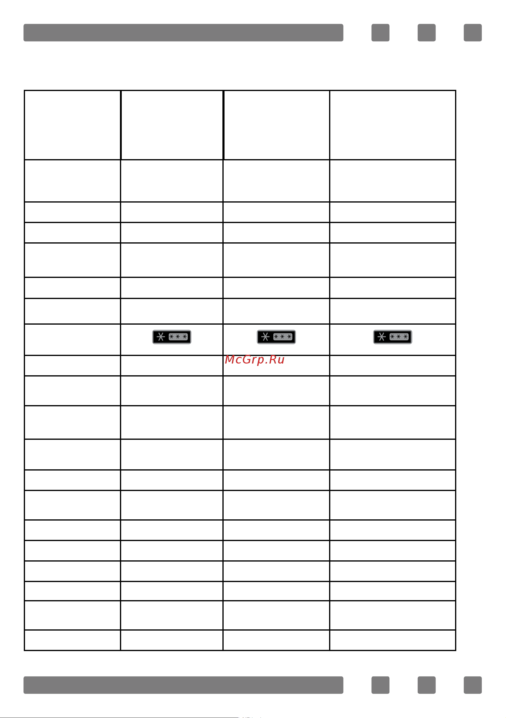 DELVENTO графитовый VG8302A+ [11/54] Technical table