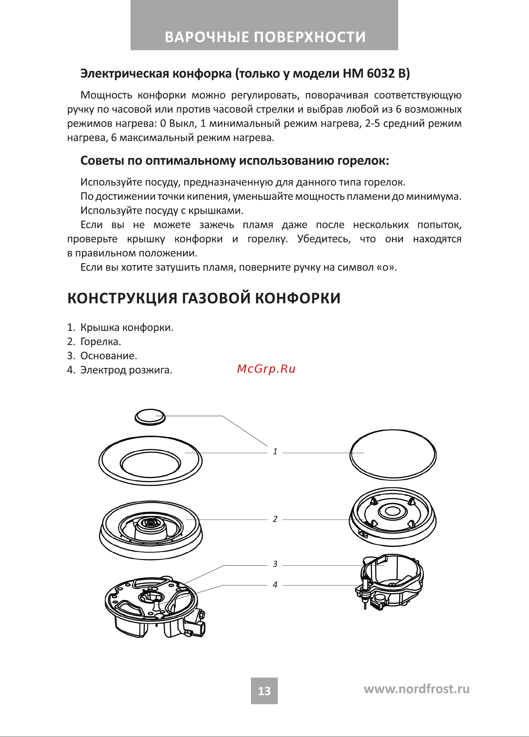Nordfrost HS 6042 B Black Инструкция по эксплуатации онлайн [13/24] 795379