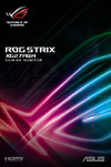 Asus 27 ROG Strix XG27AQM (90LM06U5-B01370) Руководство по эксплуатации