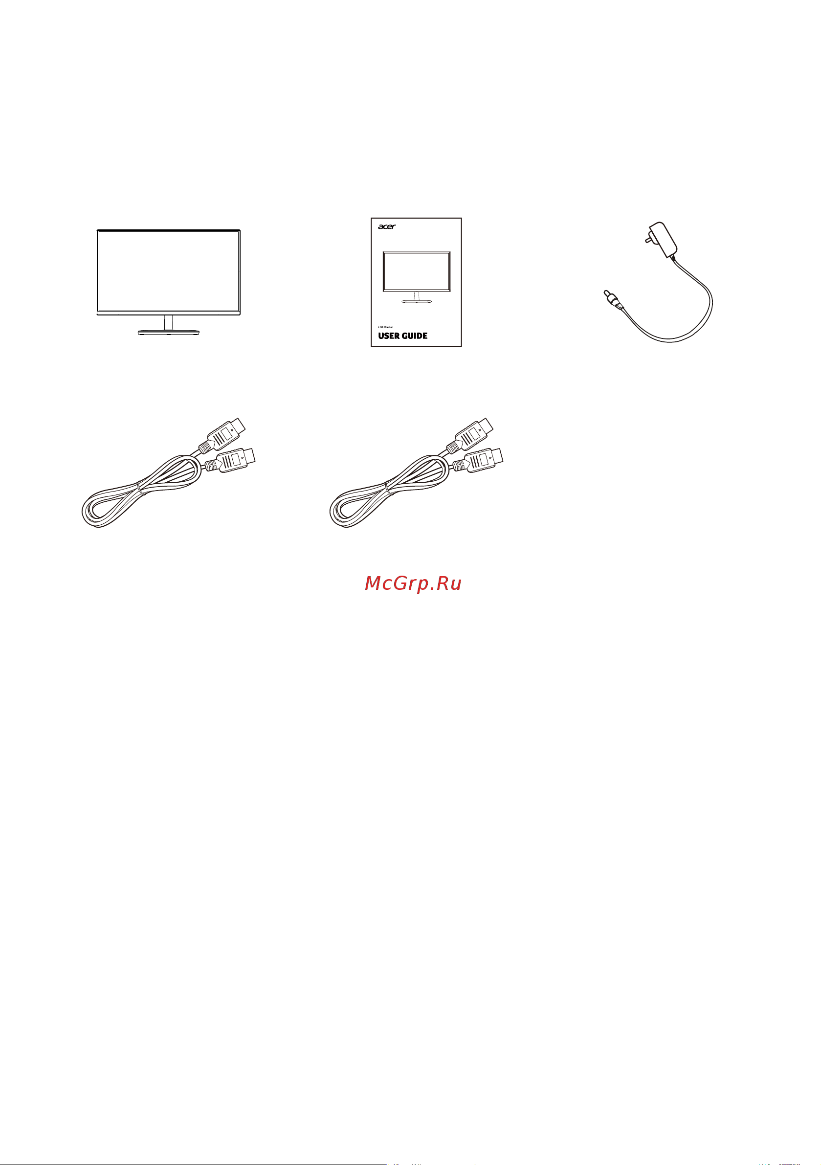 Acer ED270R (UM.HE0EE.P01) [11/34] Распаковка