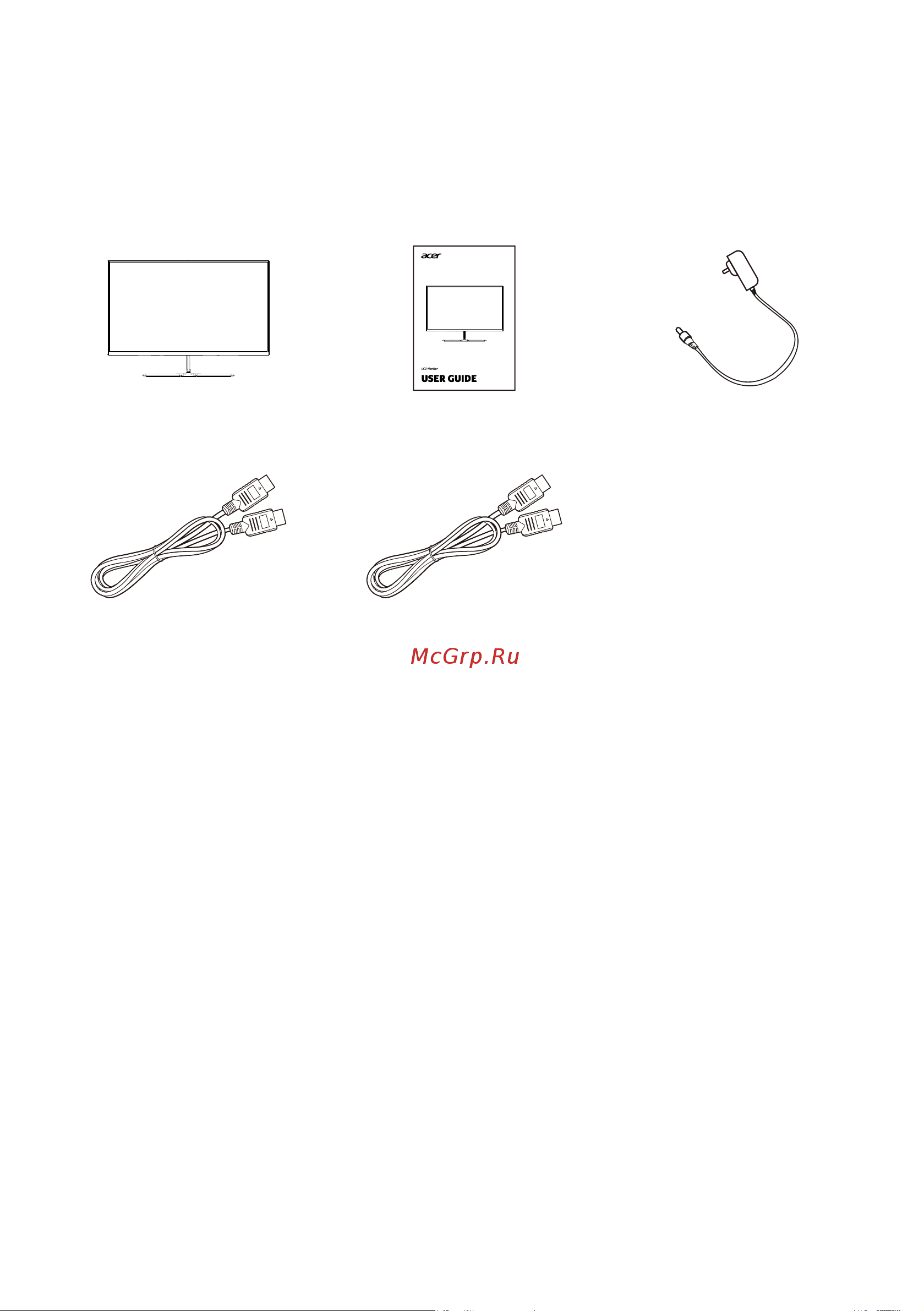 Acer ED320QRPbiipx (UM.JE0EE.P01) [11/34] Распаковка
