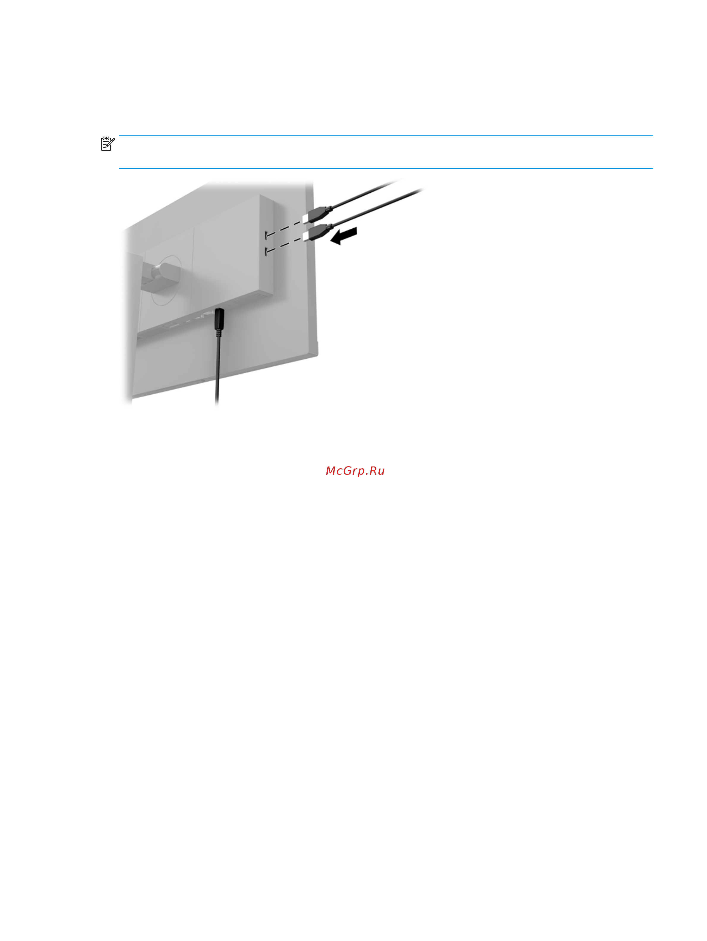 HEWLETT-PACKARD HP Z24nf G2 (1JS07A4) [15/41] Подключение устройств usb
