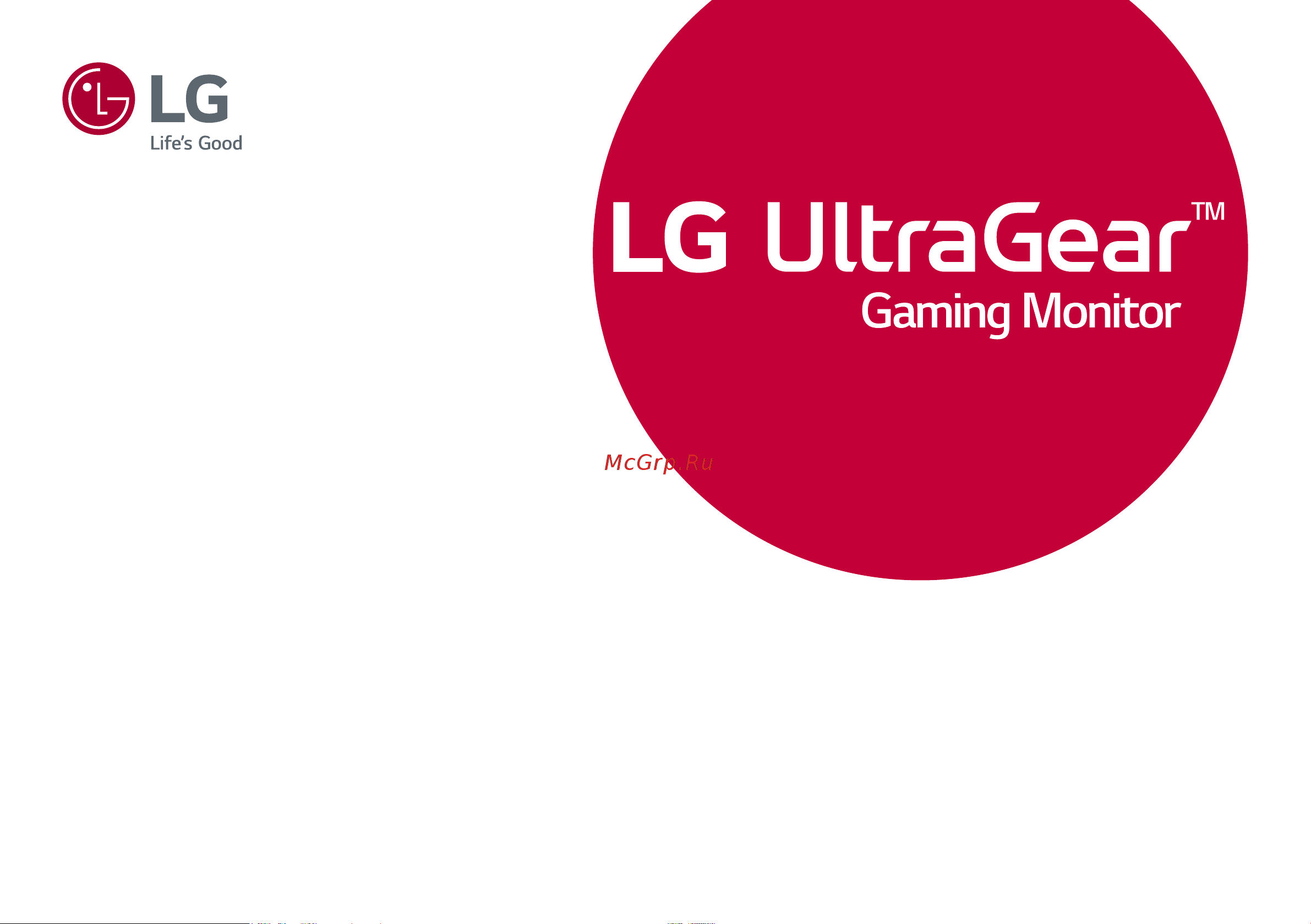 LG Gaming 24GL600F-B Руководство по эксплуатации онлайн