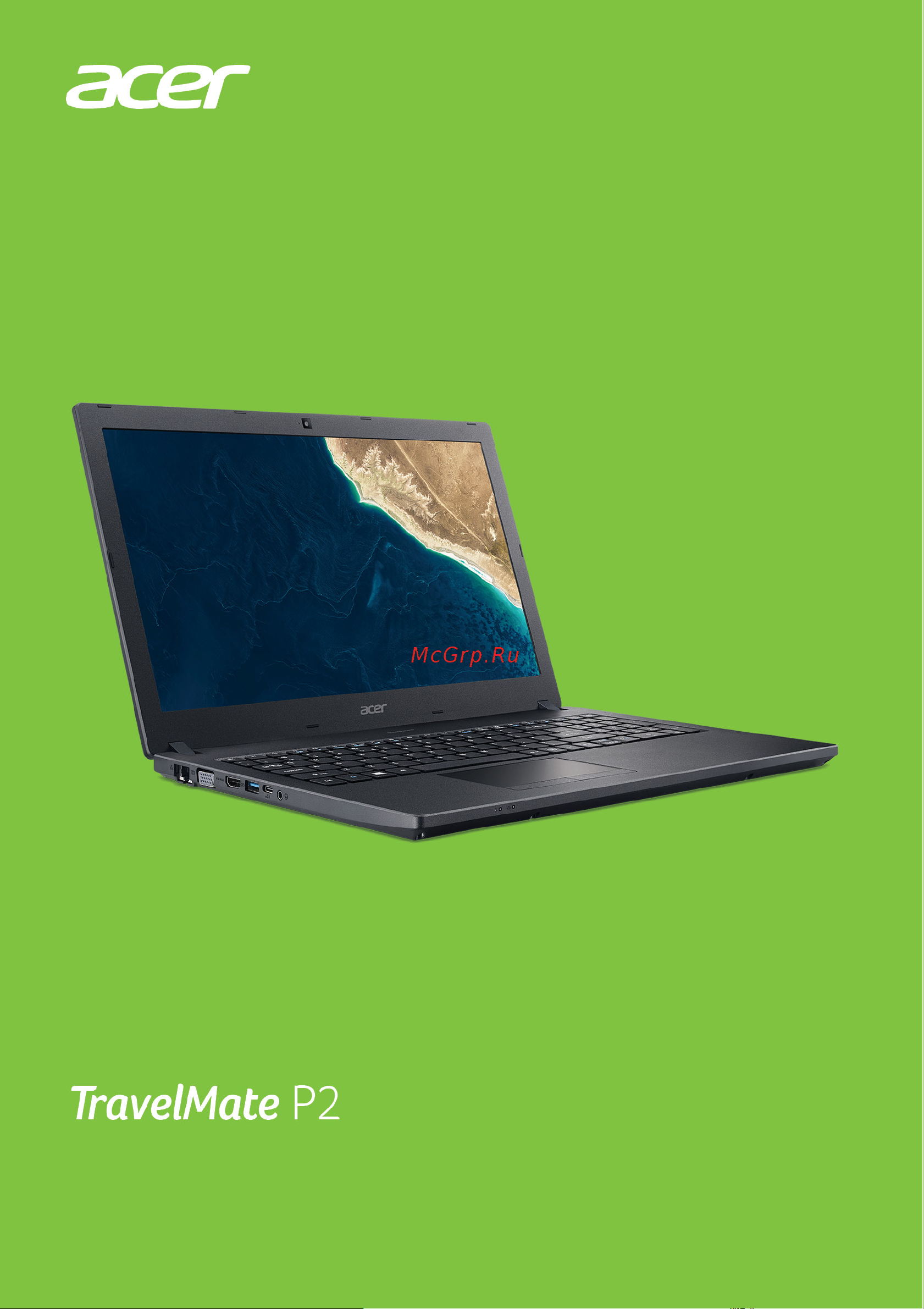 Acer TravelMate TMP2510-G2-M-38F6 (NX.VGVER.004) Руководство по эксплуатации онлайн