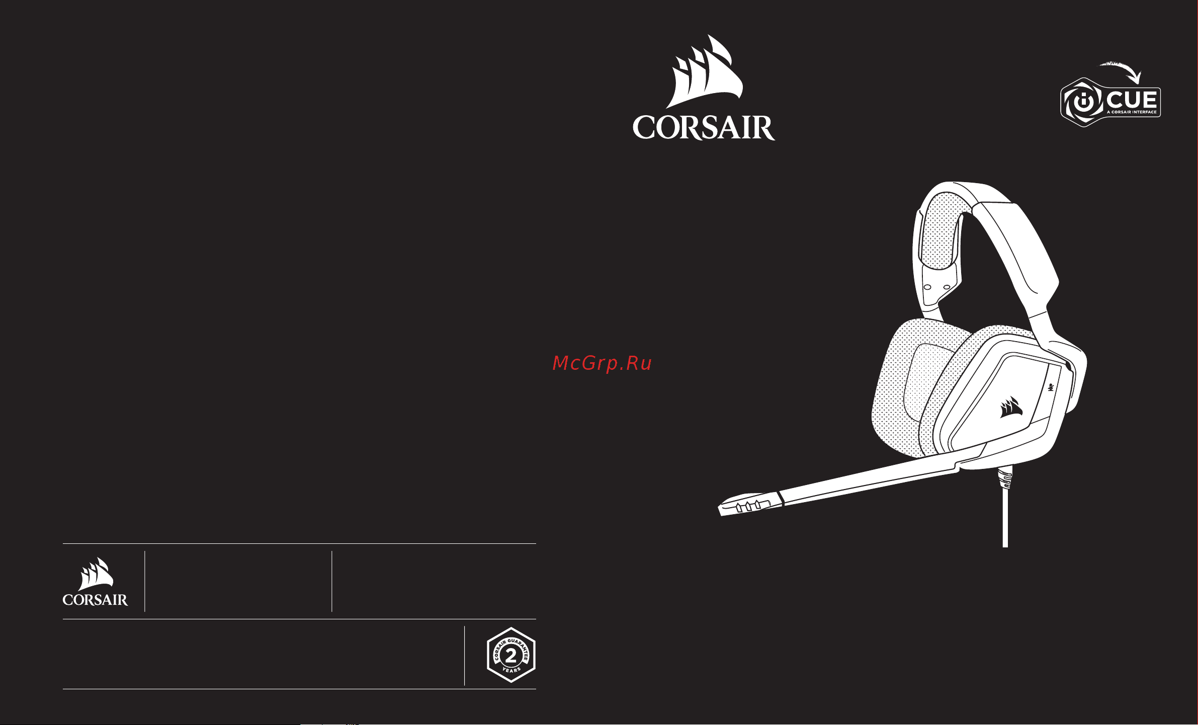Corsair Gaming Void Elite Surround Premium Руководство по эксплуатации онлайн