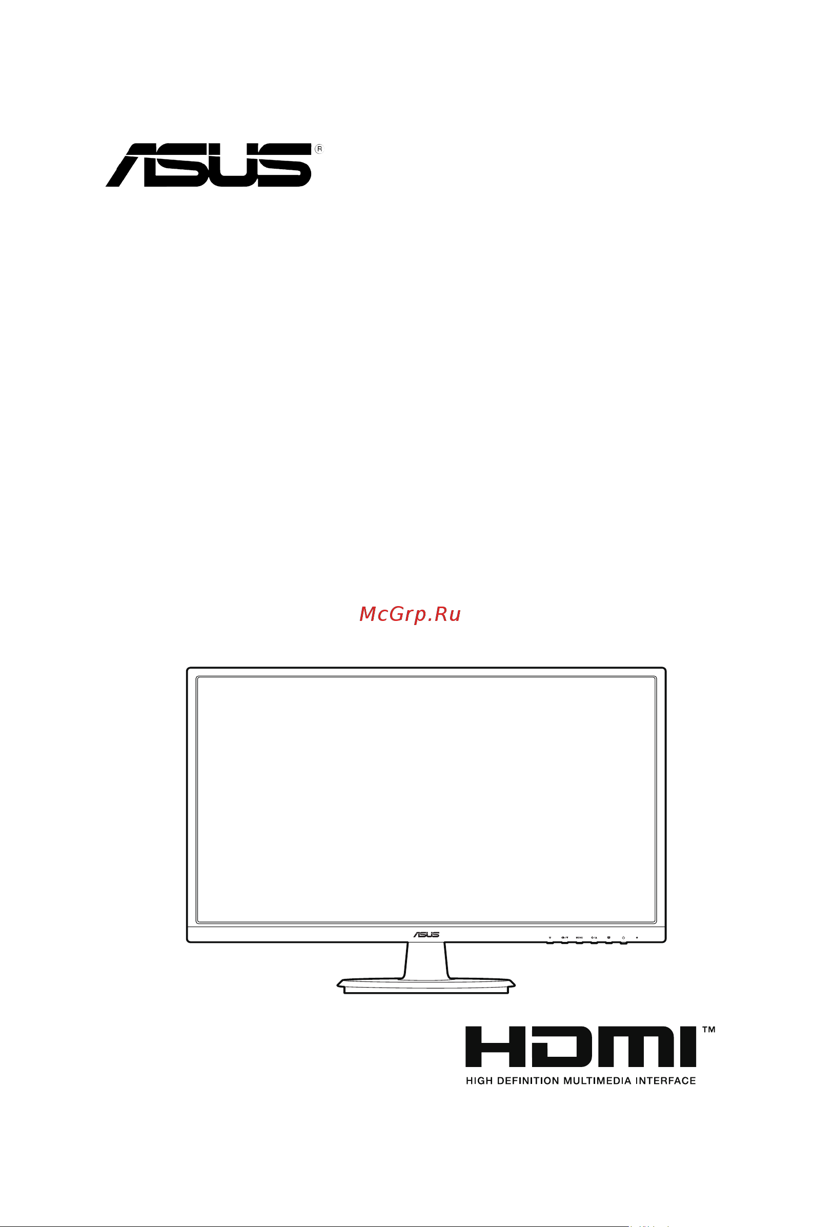Asus VA249HE 90LM02W1-B02370 Руководство по эксплуатации онлайн