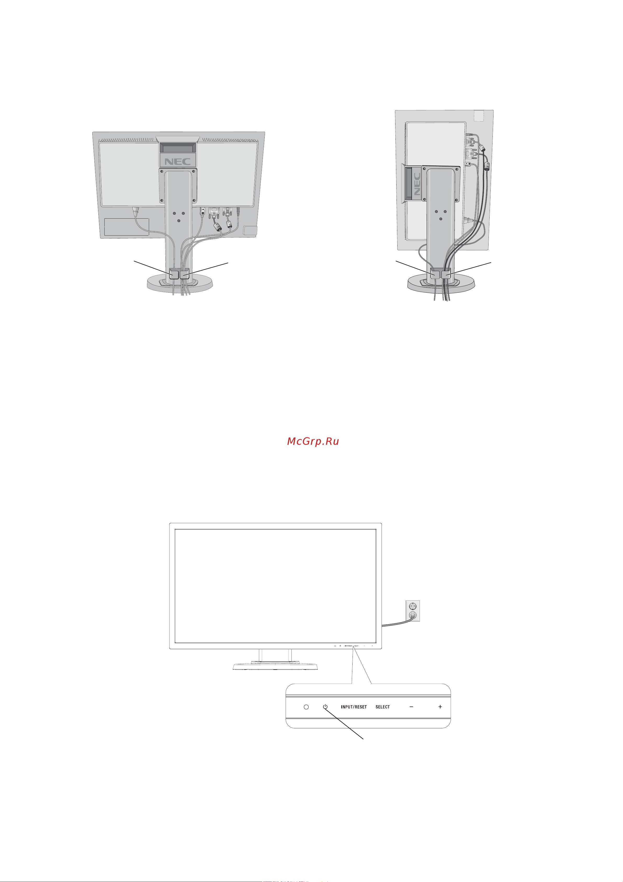 Nec E245WMi [11/25] Рисунок c рисунок c