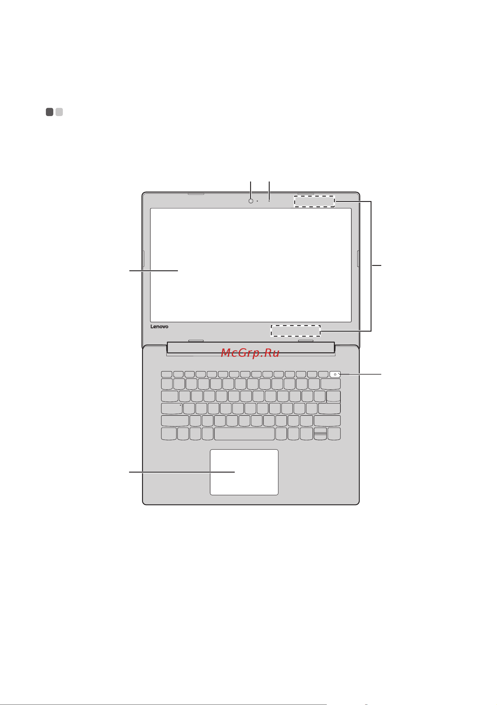 Lenovo IdeaPad 330-15IKBR [7/43] Глава 1 общий обзор компьютера
