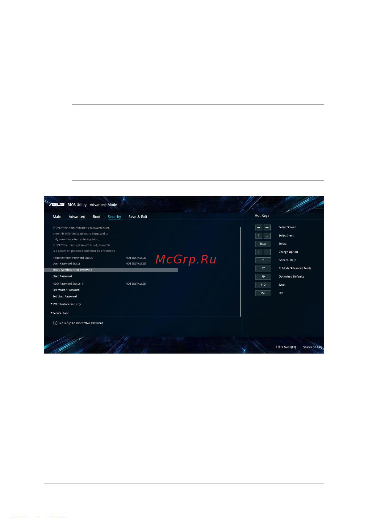 Asus ROG GX531GWR-AZ064T [61/97] Безопасность