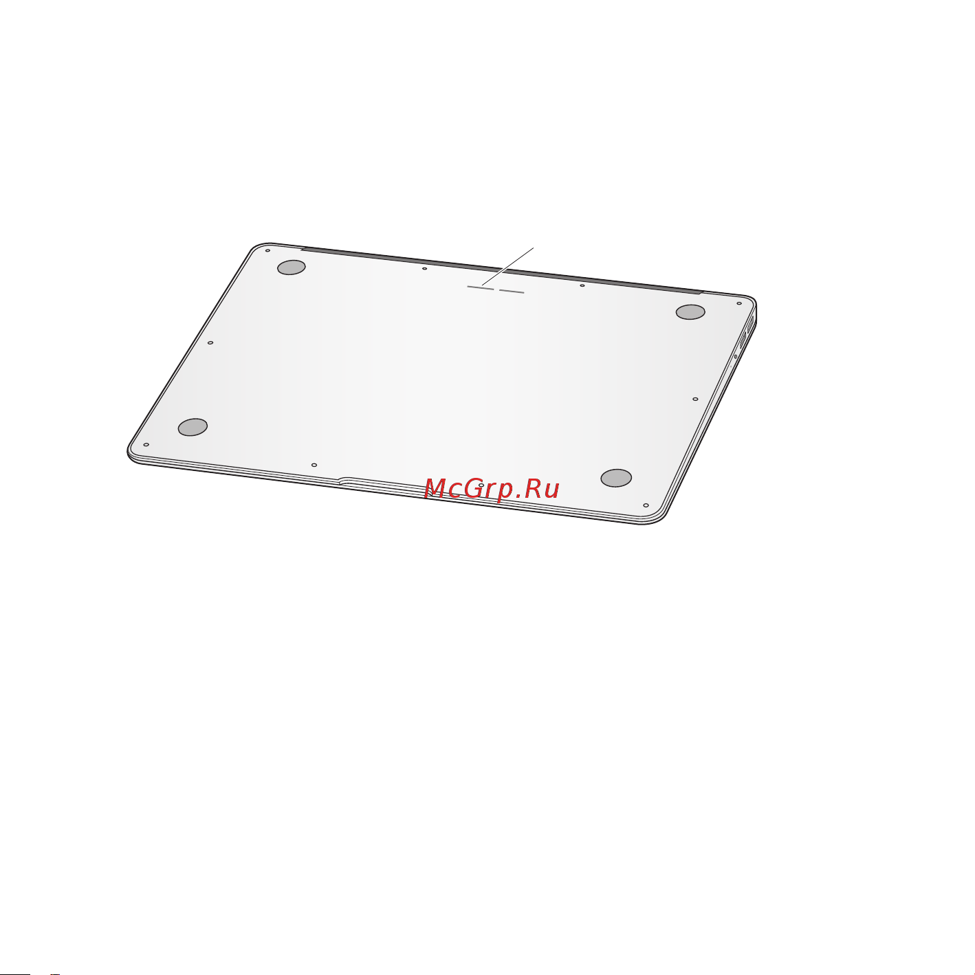 Apple MacBook Air 13 [54/72] Где находится серийный номер компьютера