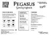 Qumo Dragon War Pegasus K31 Руководство по эксплуатации