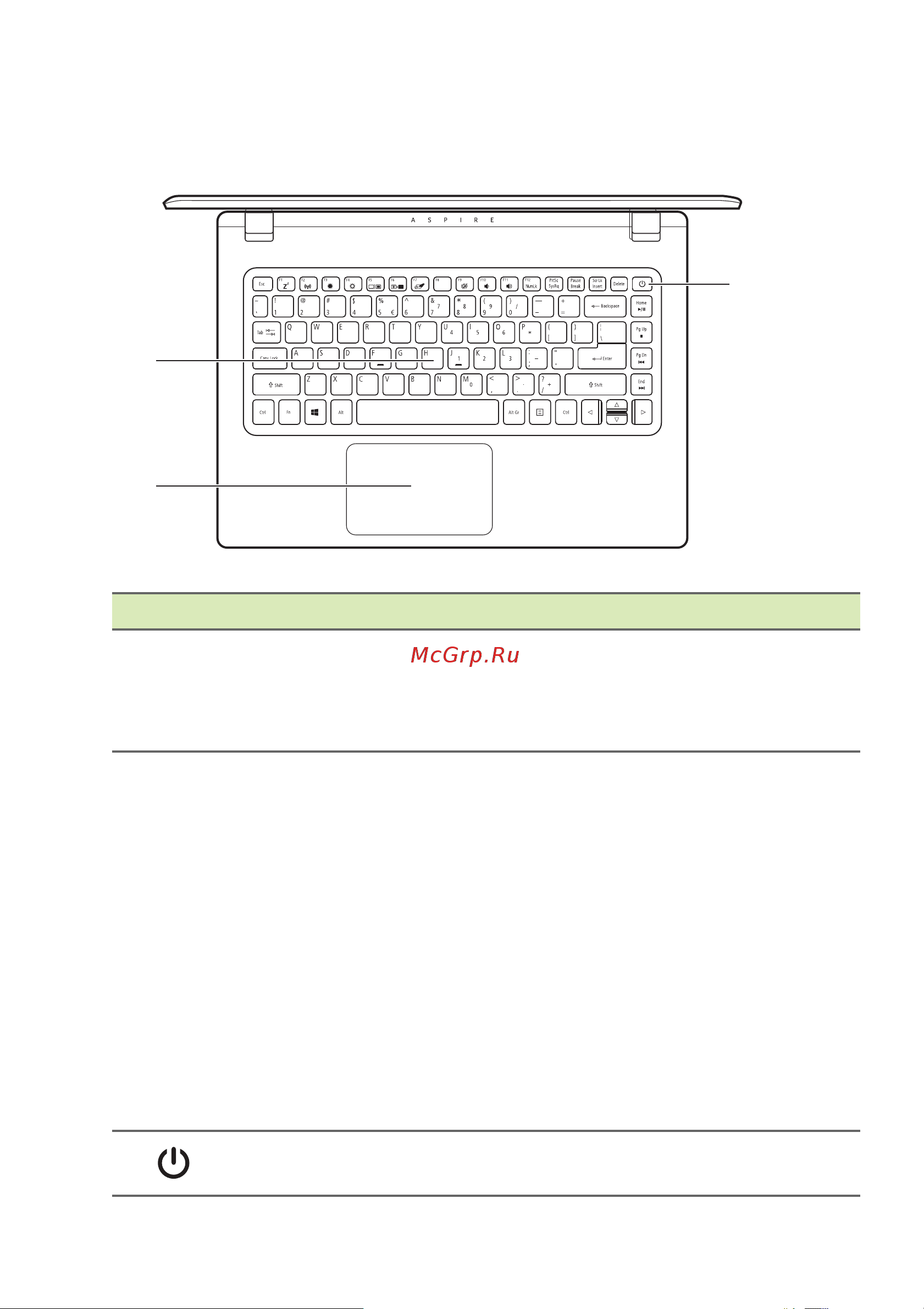 Acer Aspire A315-41G-R3SS (NX.GYBER.042) [11/84] Вид клавиатуры