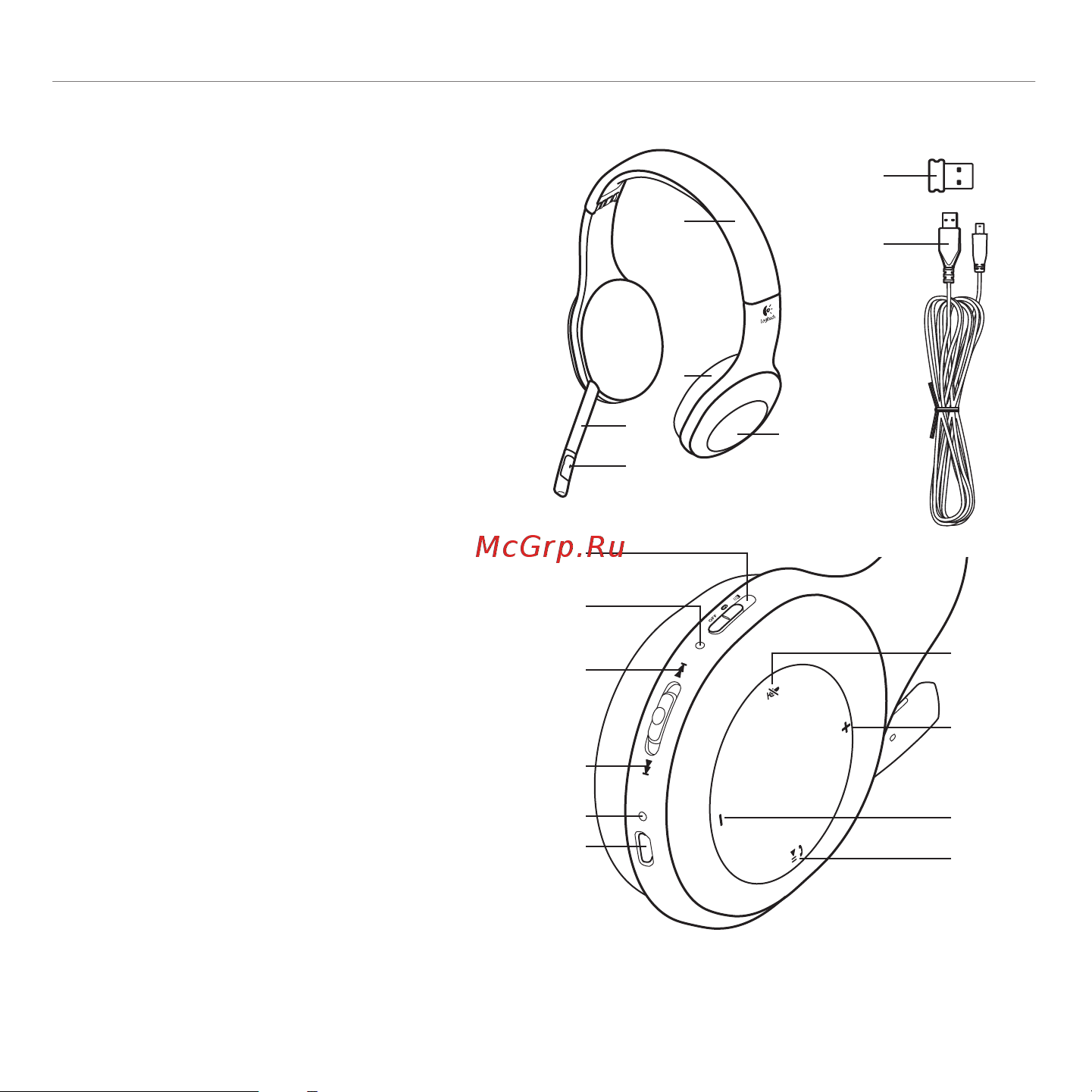 Logitech H800 Wireless Headset (981-000338) [13/232] Funktionen