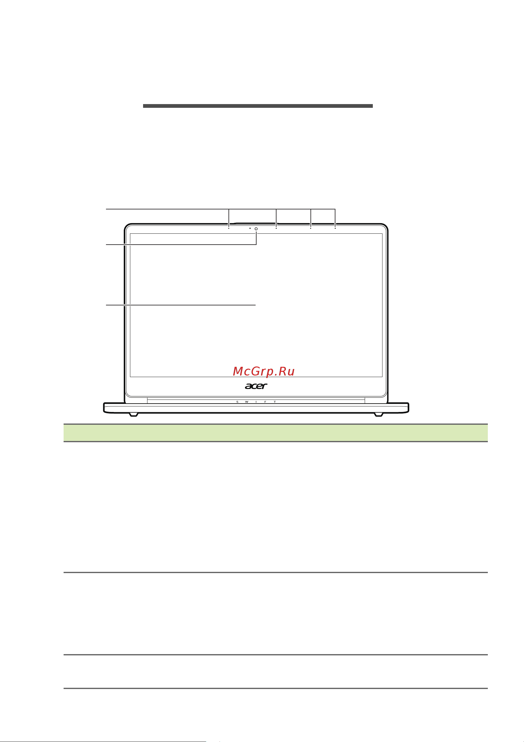 Acer Swift 3 SF313-51-58DV [10/87] Вид на экран