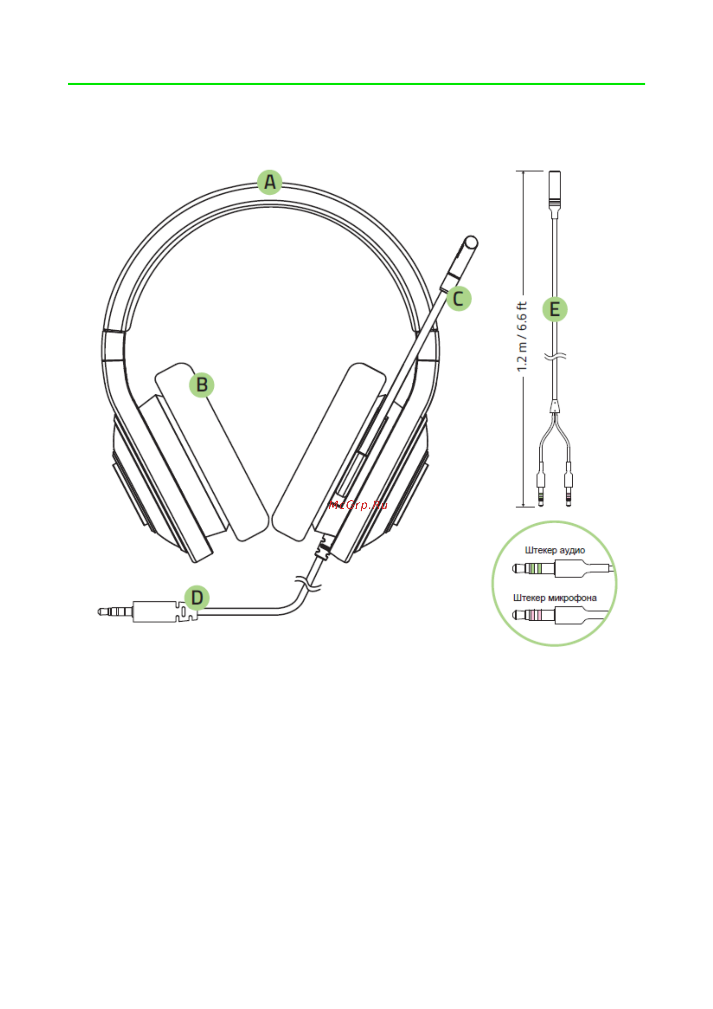 Razer Kraken Essential [6/11] Схема устройства