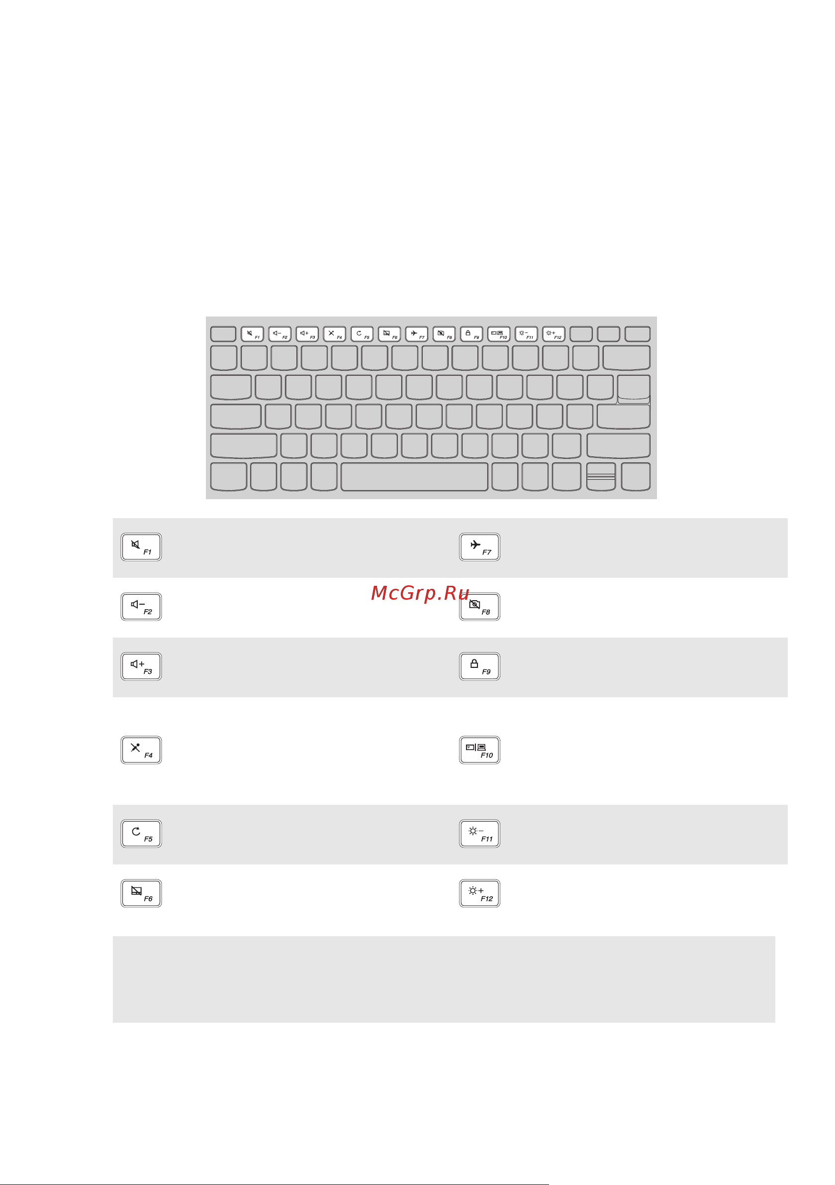 Lenovo Yoga 530 14 [7/42] Использование клавиатуры