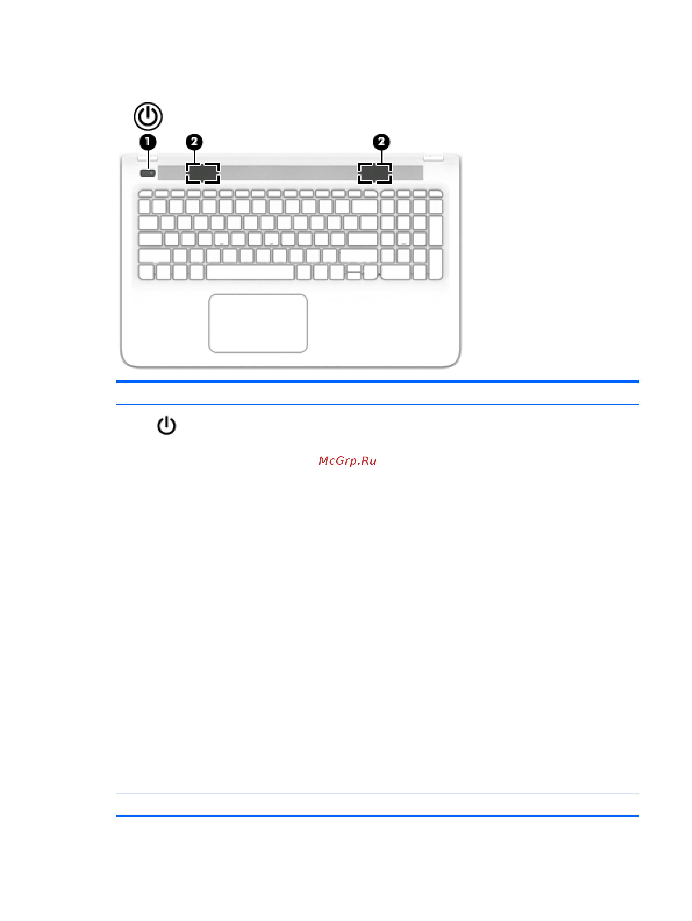 HEWLETT-PACKARD HP Pavilion 17-g101ur (P0F12EA) [23/77] Кнопки и динамики