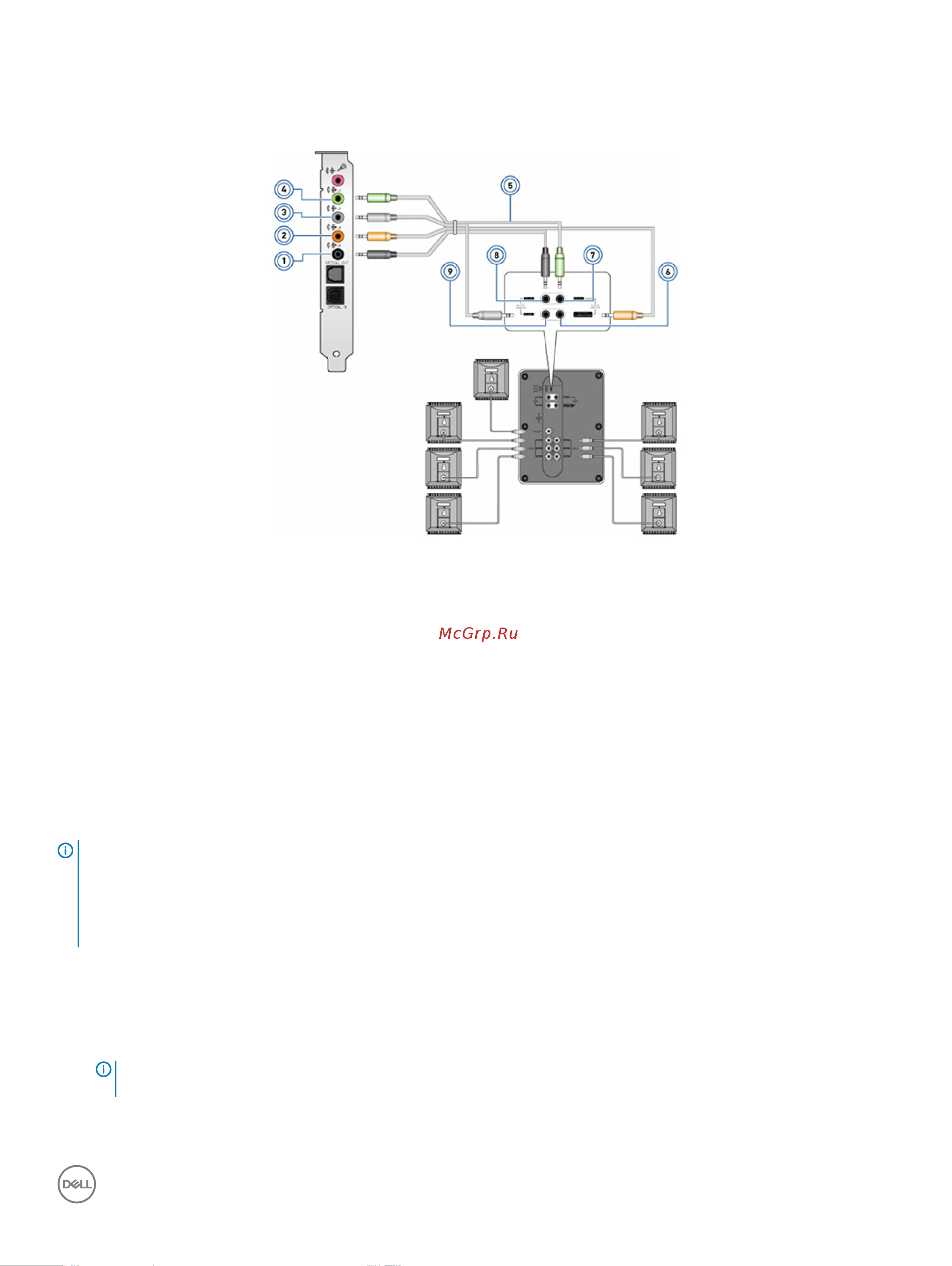 Dell Optiplex 7760 (7760-6245) [11/76] Подключение динамиков 7