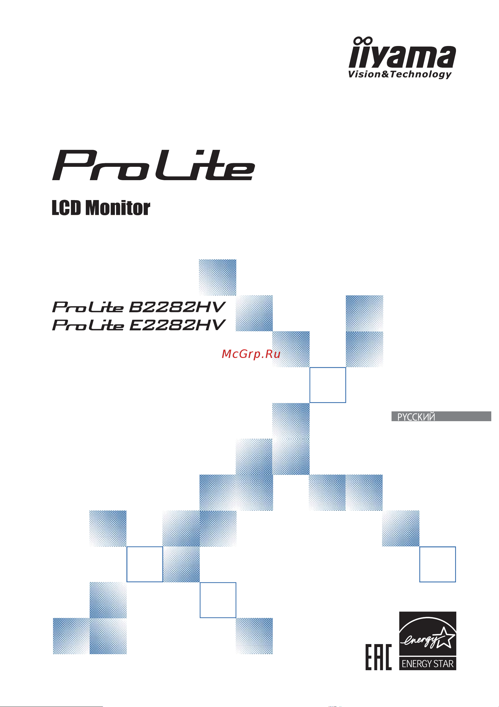 Iiyama ProLite E2282HV-B1 Руководство по эксплуатации онлайн