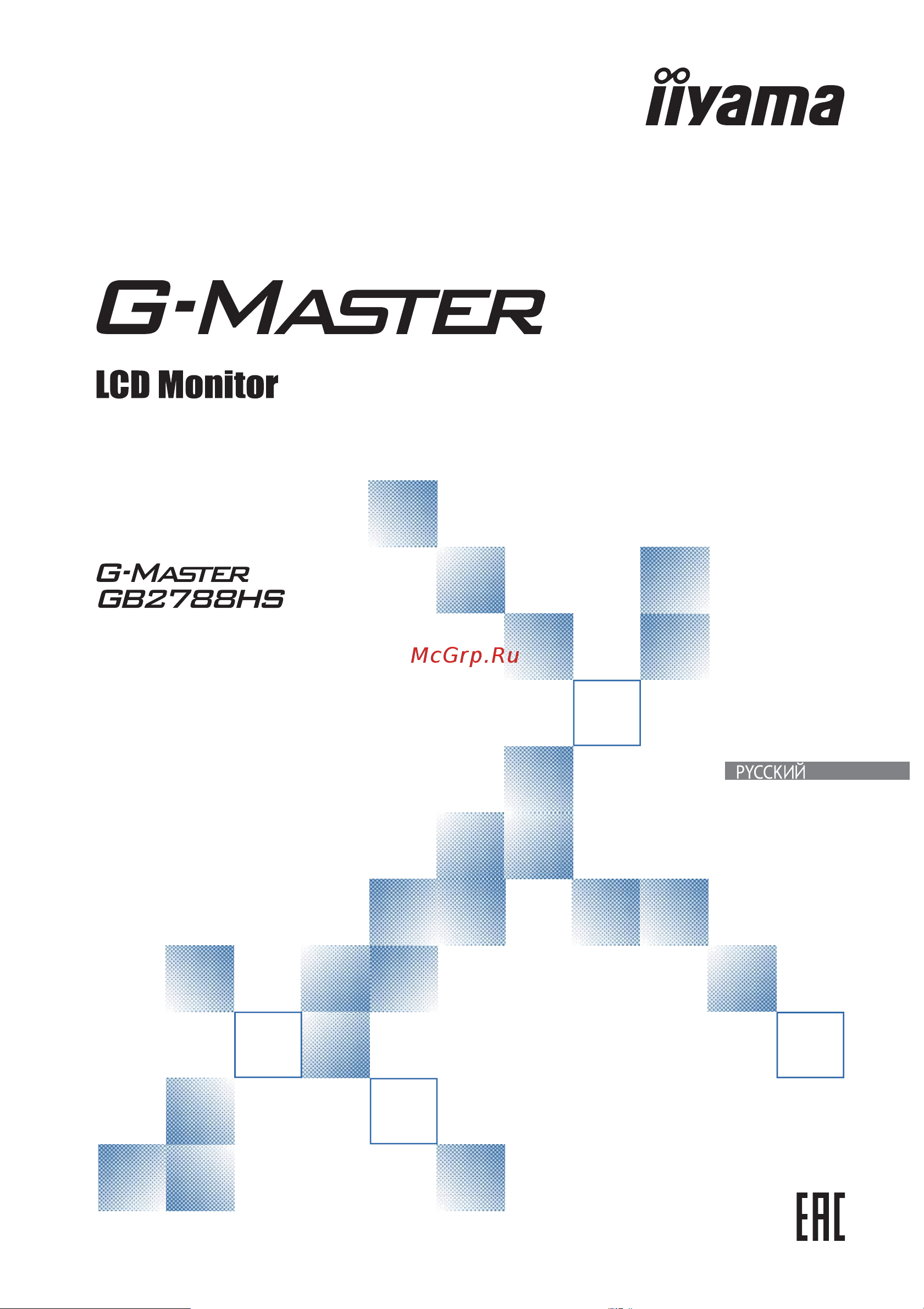 Iiyama G-MASTER GB2788HS-B2 Руководство по эксплуатации онлайн