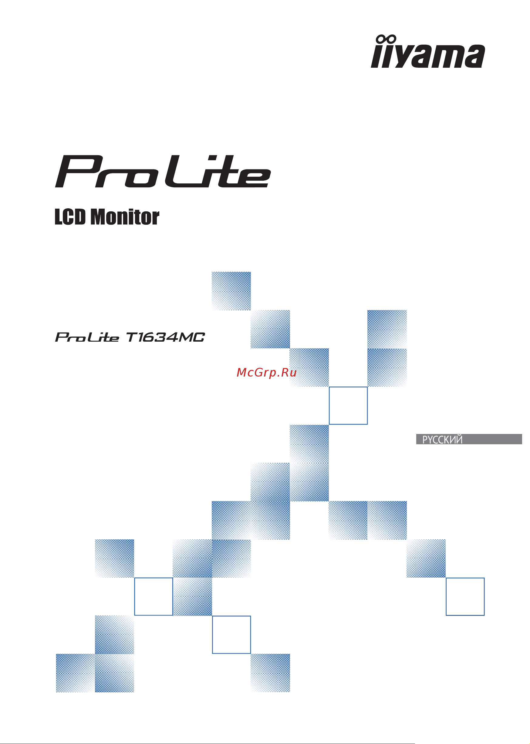 Iiyama ProLite T1634MC-B5X Руководство по эксплуатации онлайн