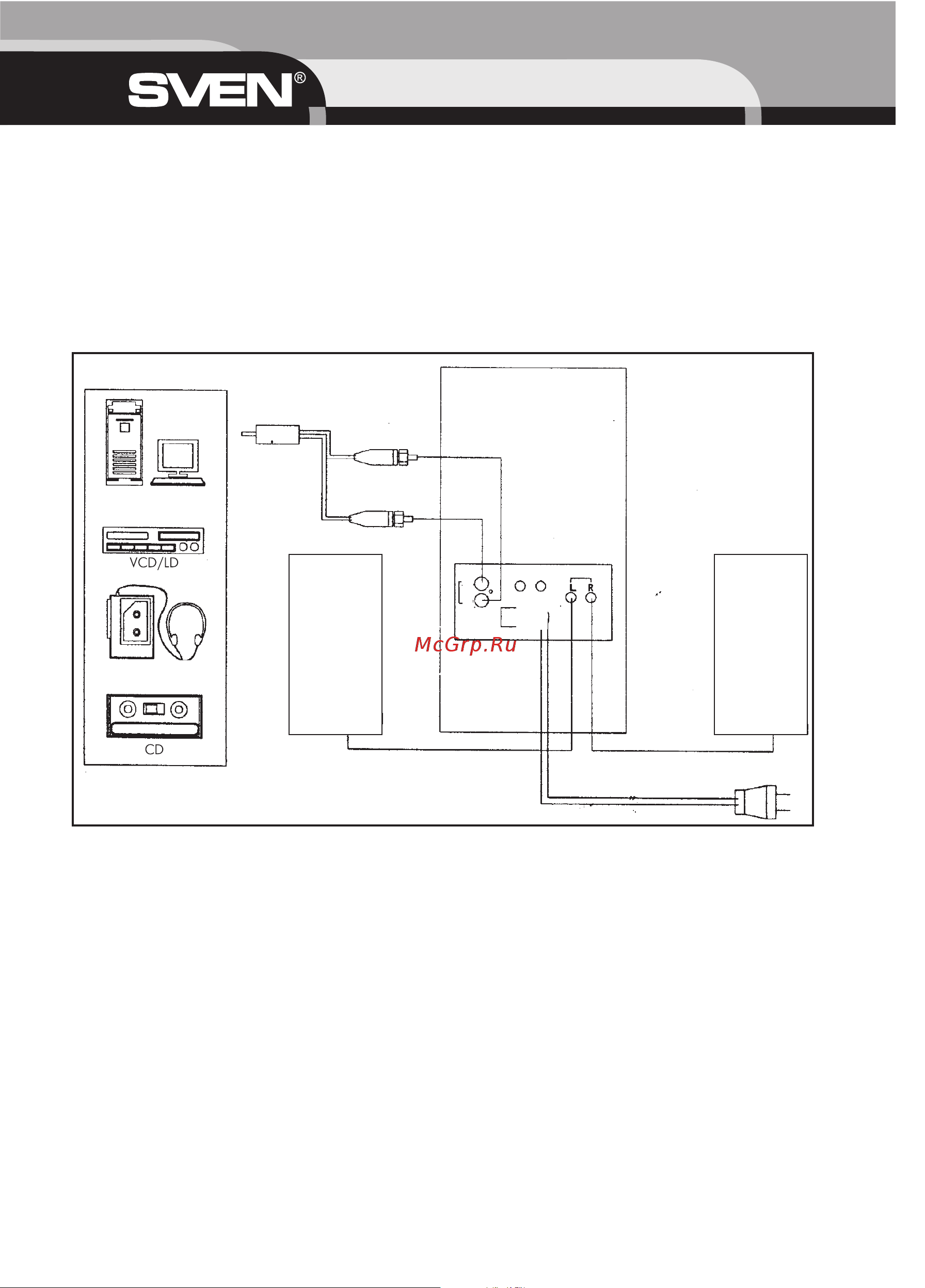 Sven SPS-820,  wood,  (SV-0130820WD) [10/12] Installation and operation guide