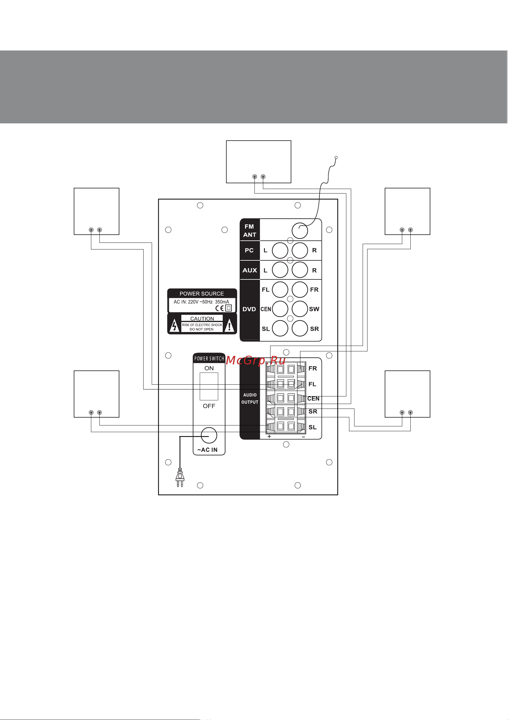 Sven HT-200 5.1 (SV-0140200BK) [20/38] Ht 200
