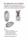 SNAPPY MX Mouse Wireless SL-6340-BKSV-Silver USB