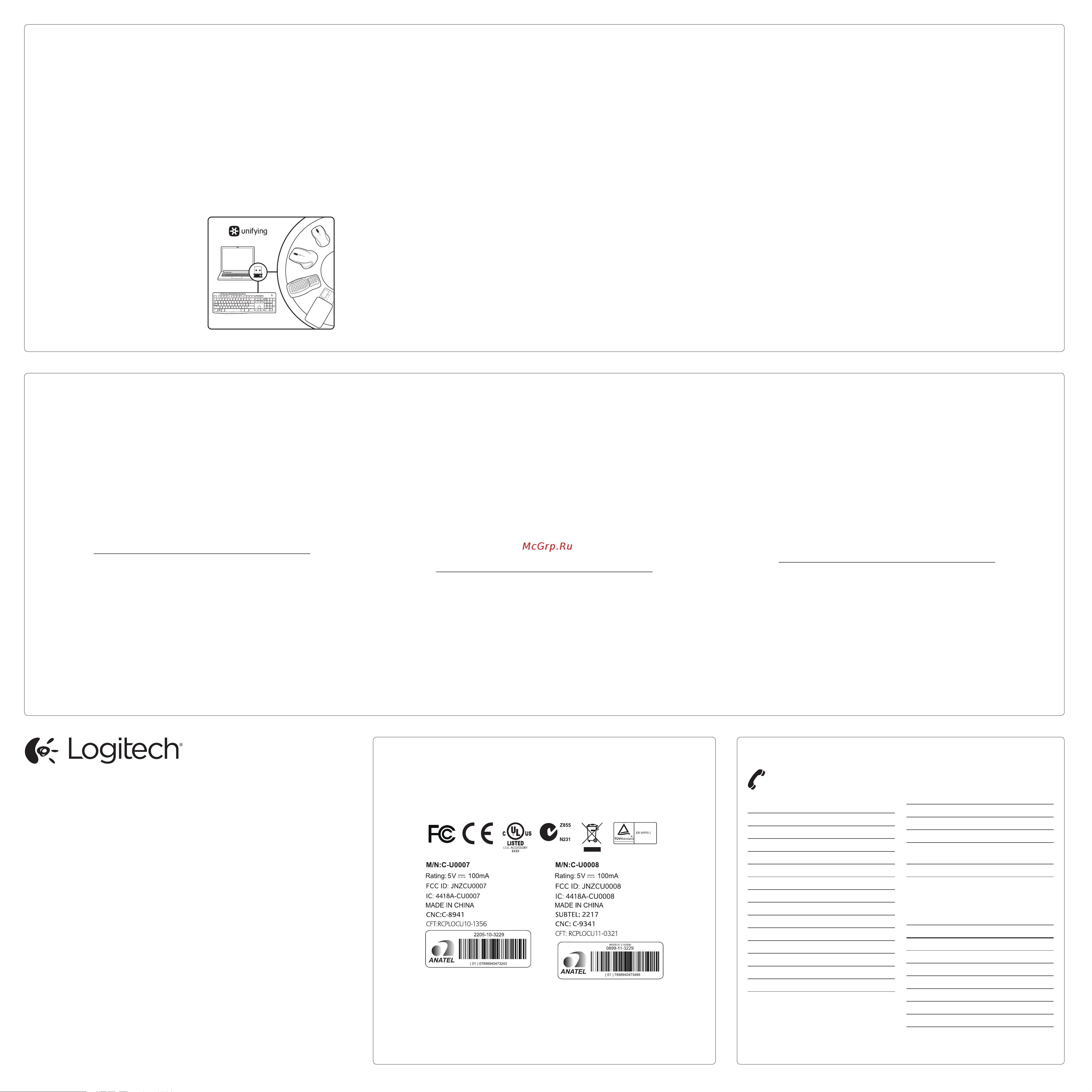 Logitech Wireless Combo MK270 USB [2/2] English help with setup