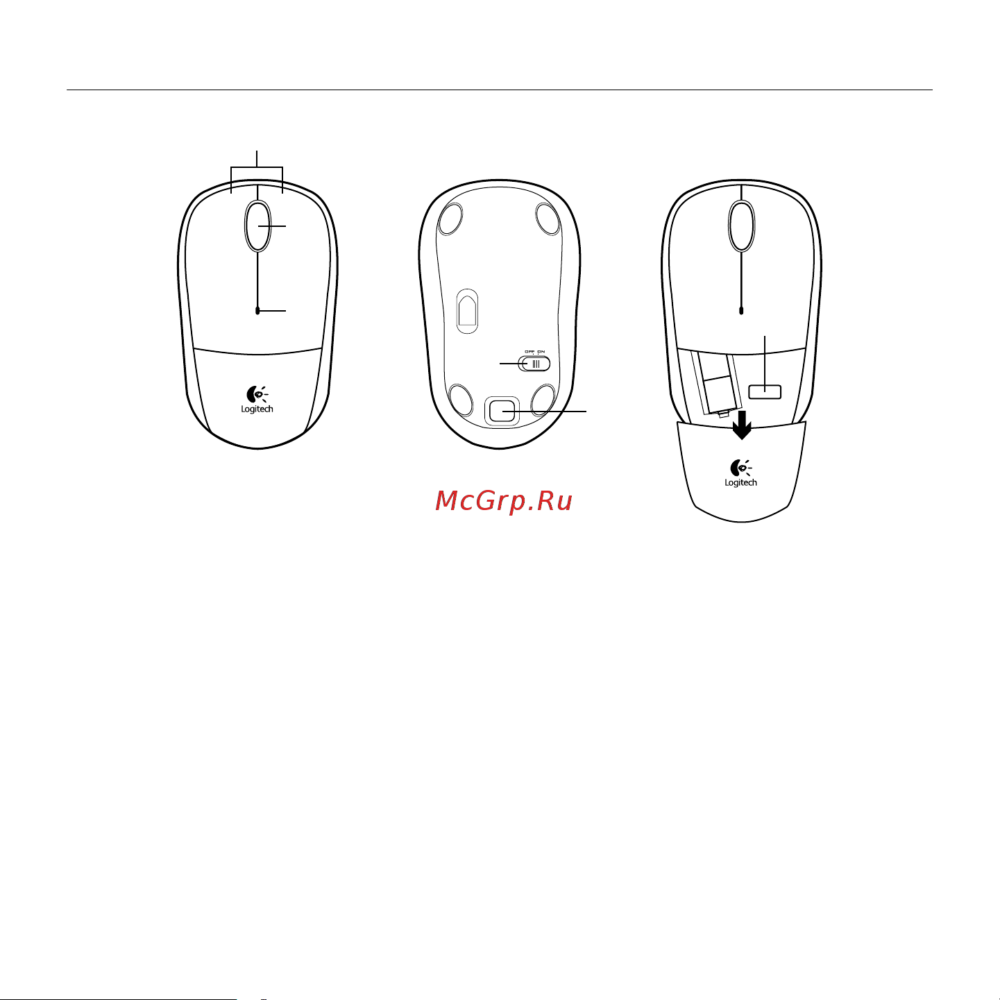 Logitech Wireless Desktop Combo MK330 Retail [10/80] Функции мыши