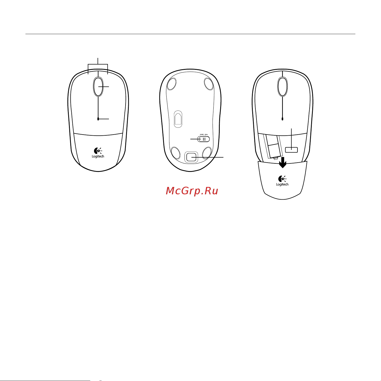 Logitech Wireless Desktop Combo MK330 Retail [15/80] Egérfunkciók