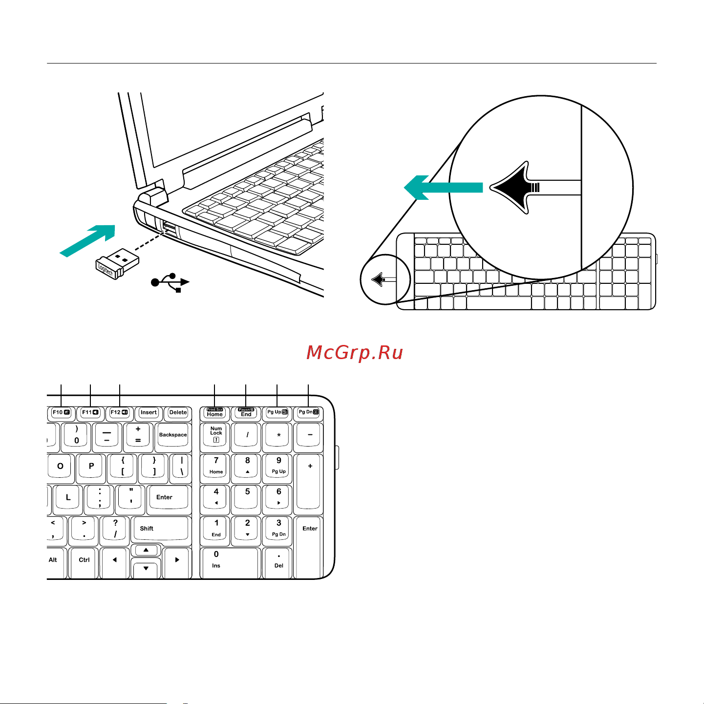 Logitech K230 [7/90] Funktionen