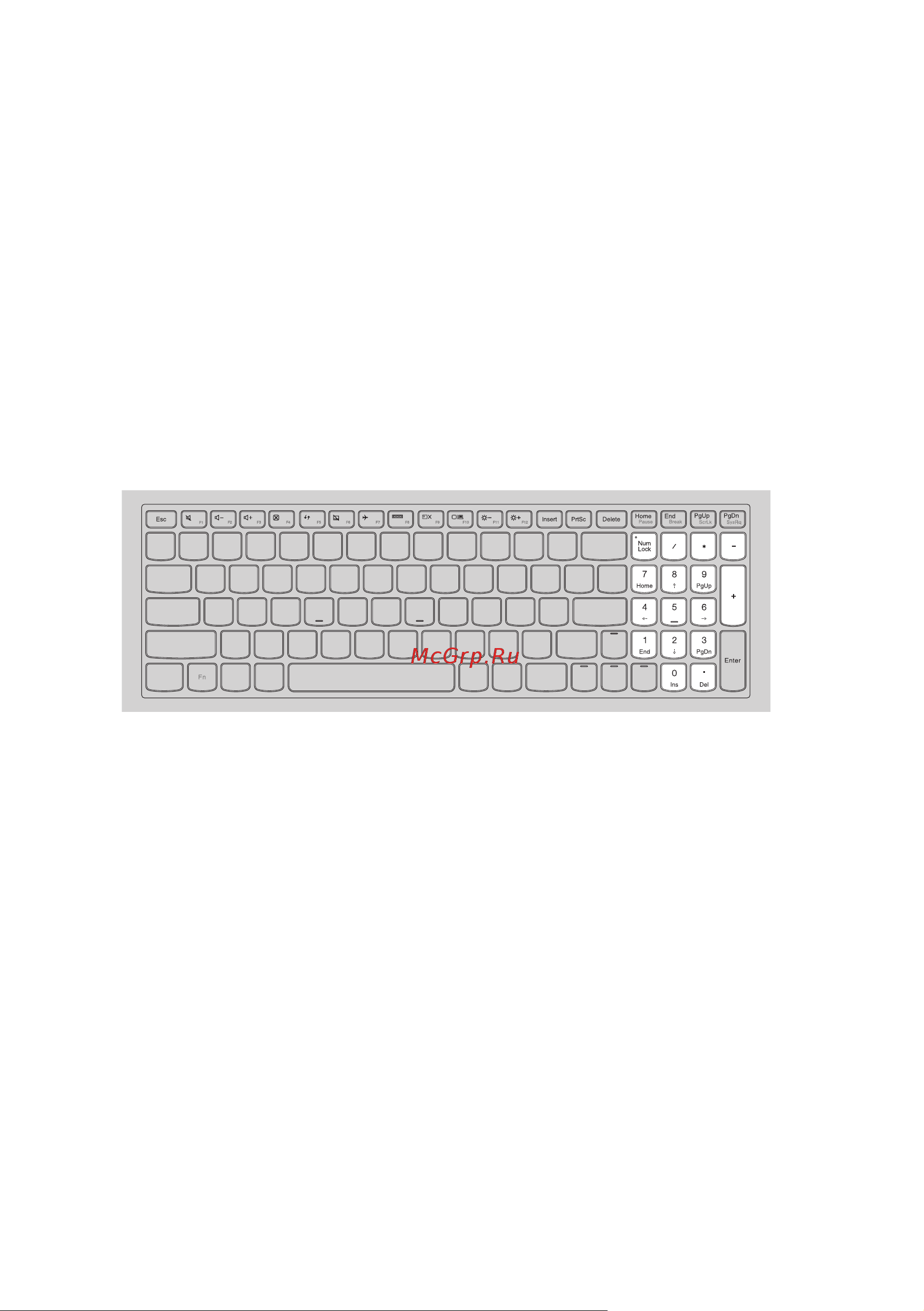 Lenovo IdeaPad 300-15ISK Intel Core i5-6200U [8/46] Использование клавиатуры