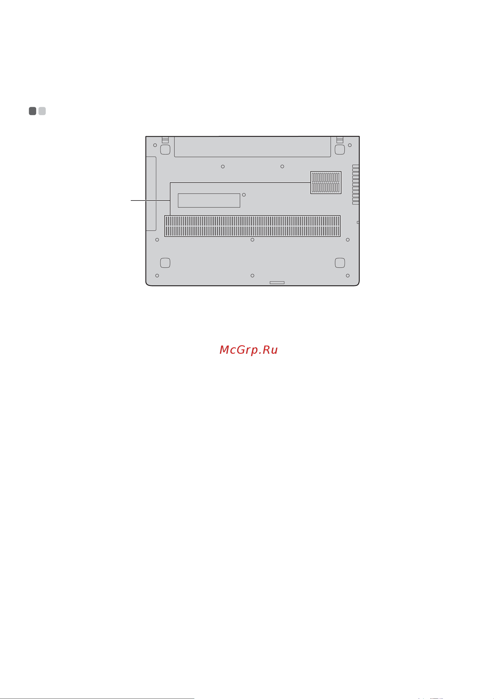 Lenovo IdeaPad 100 15 Intel Core i5 5200U [14/29] Вид снизу