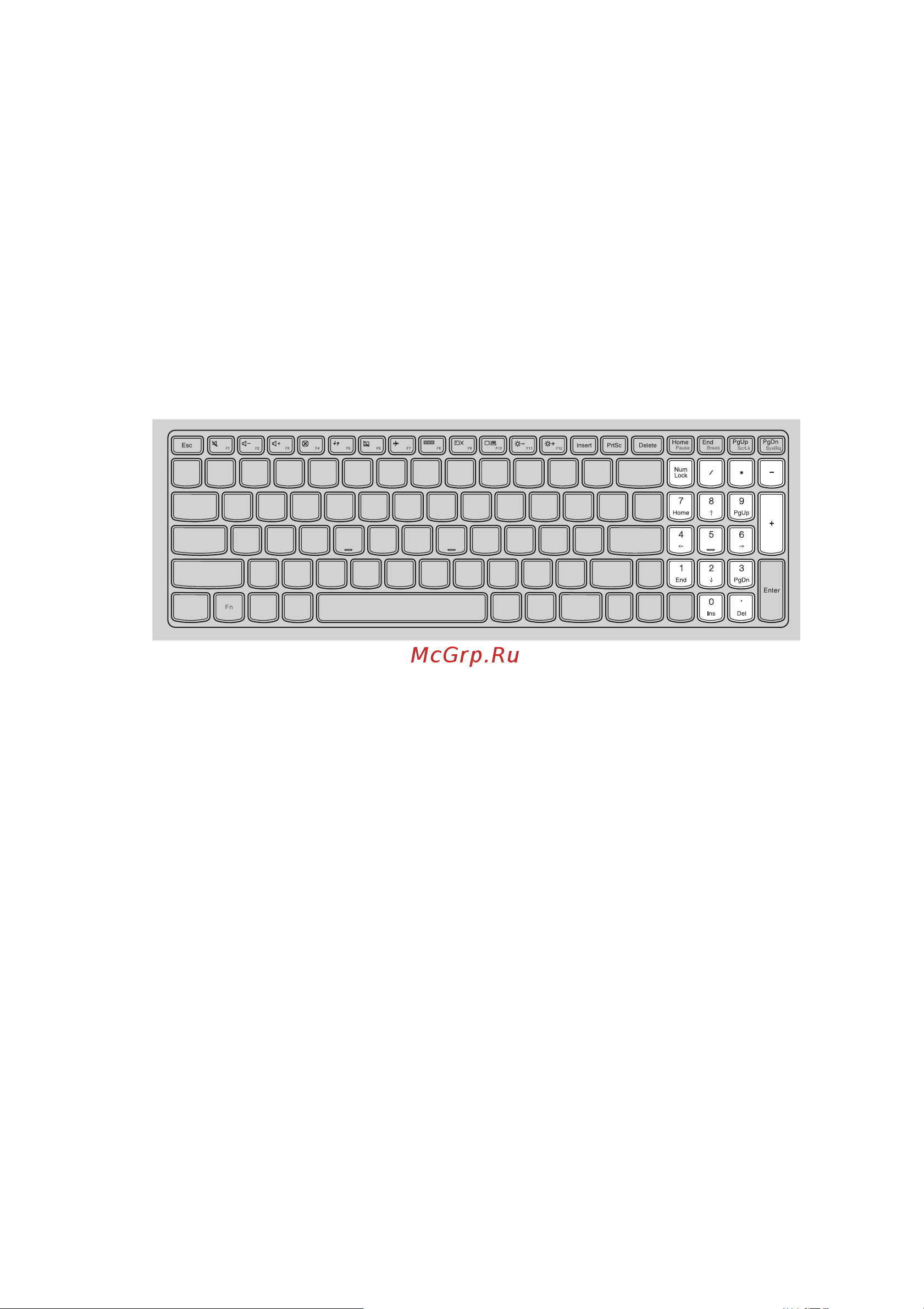 Lenovo IdeaPad G700 (59423224) [7/46] Использование клавиатуры