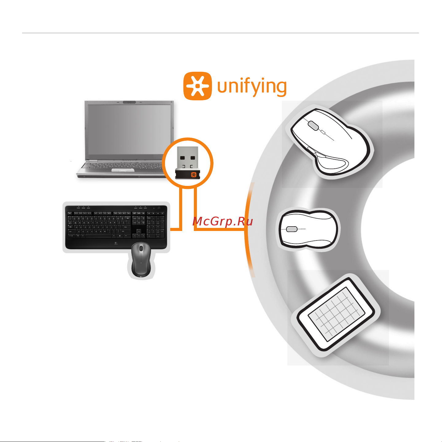 Logitech Wireless Combo MK520 USB (920-002600) Руководство по эксплуатации онлайн [12/25] 751221