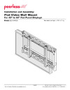 Nec Videowall Mount PD02VW 46 55 L Руководство по эксплуатации