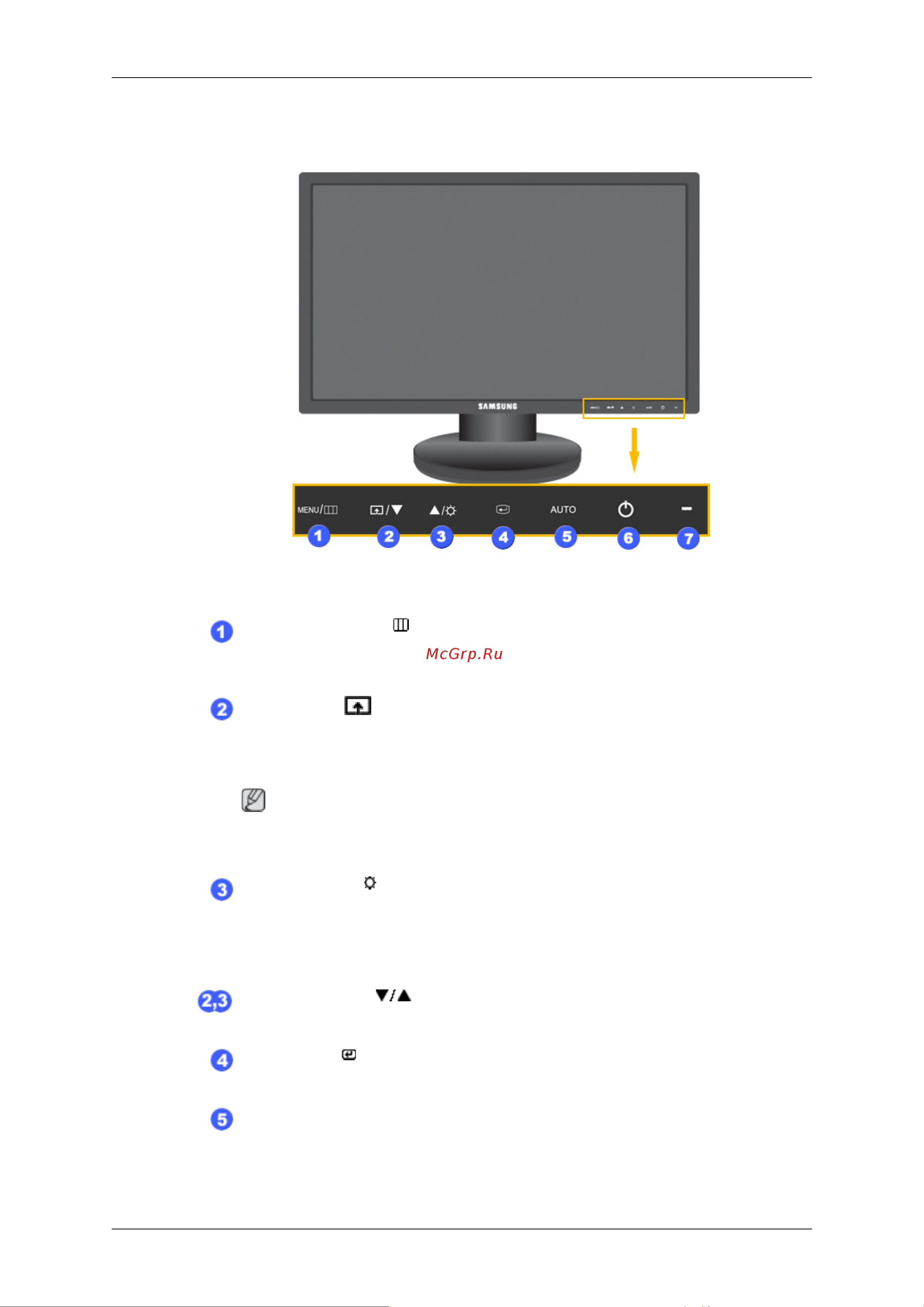 Samsung 2043NW [11/72] Вид спереди