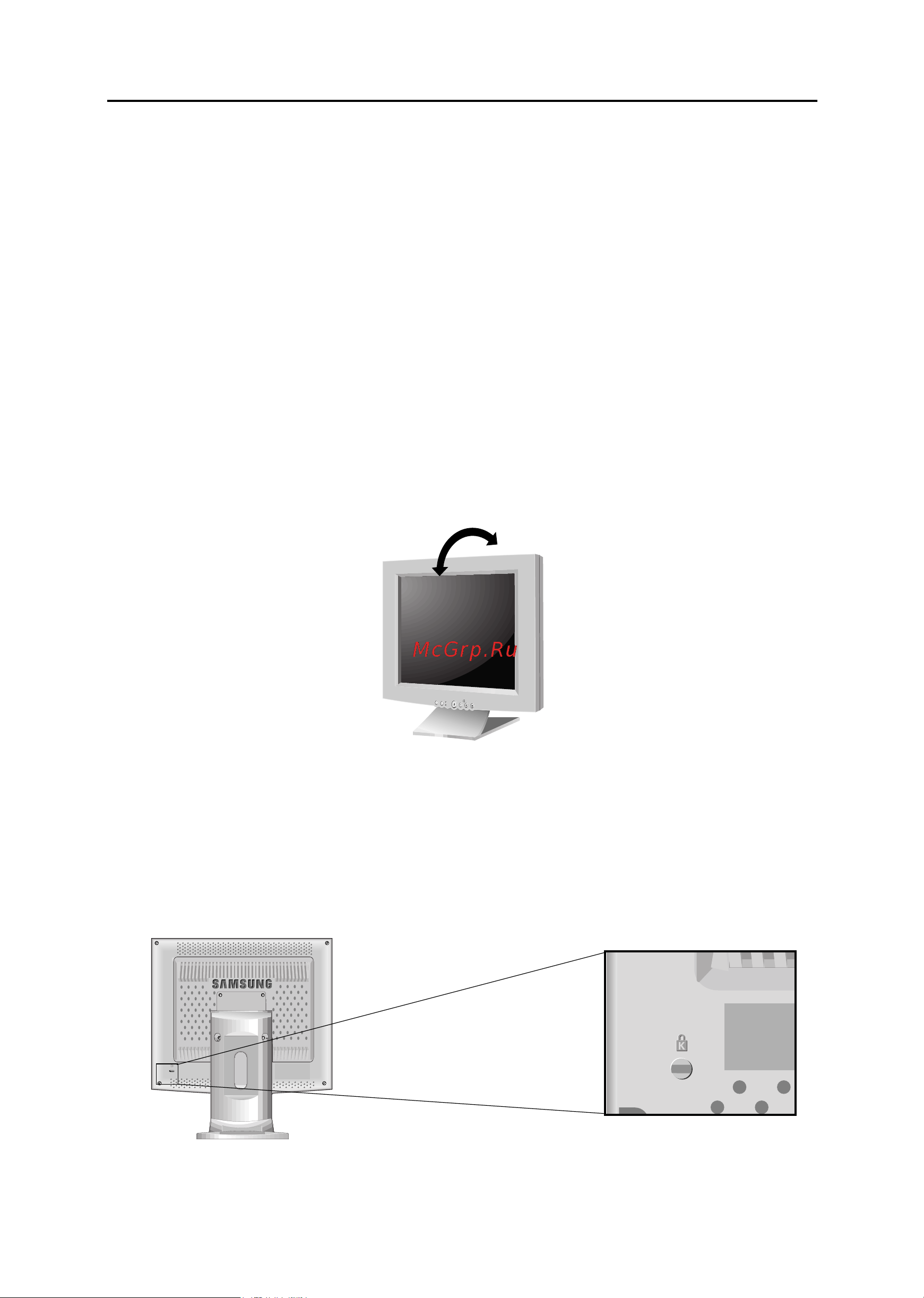 Samsung 170T [6/27] Setting up your lcd monitor